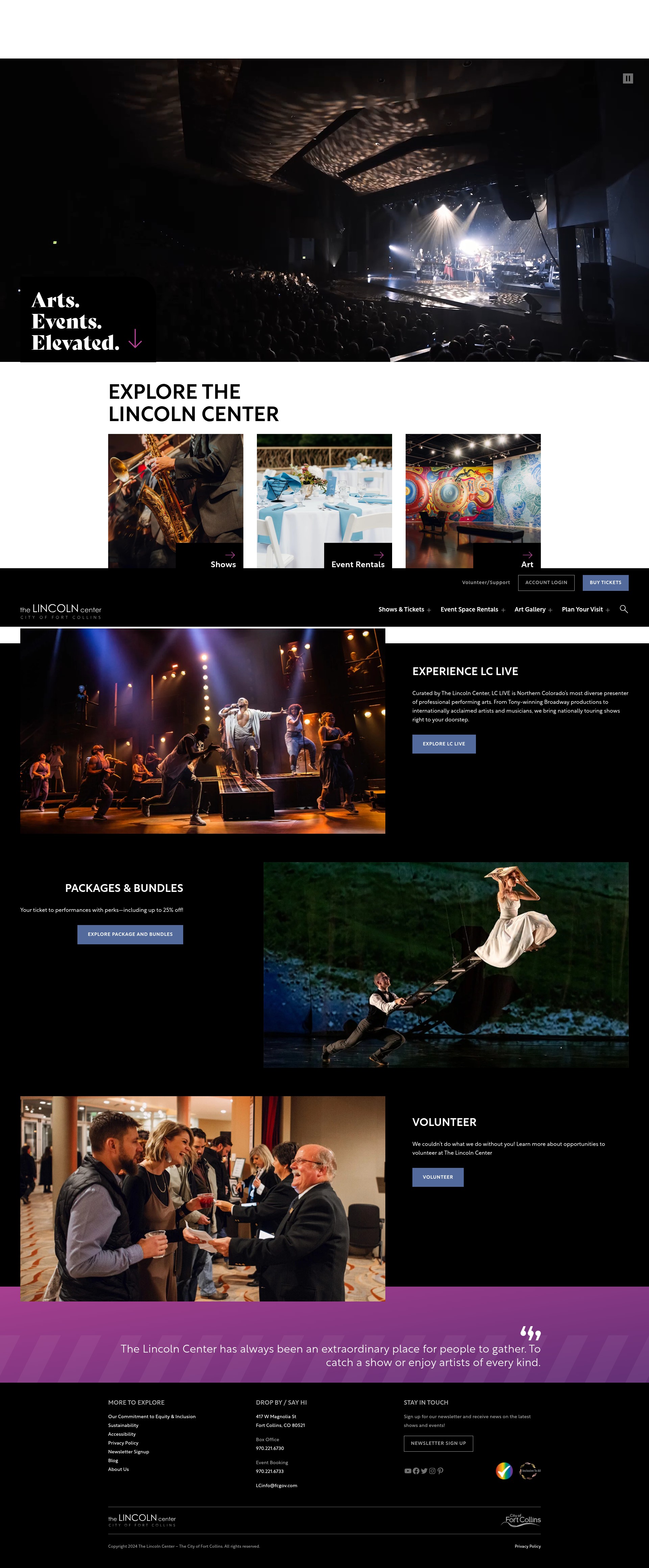 Screenshot of lctix.com