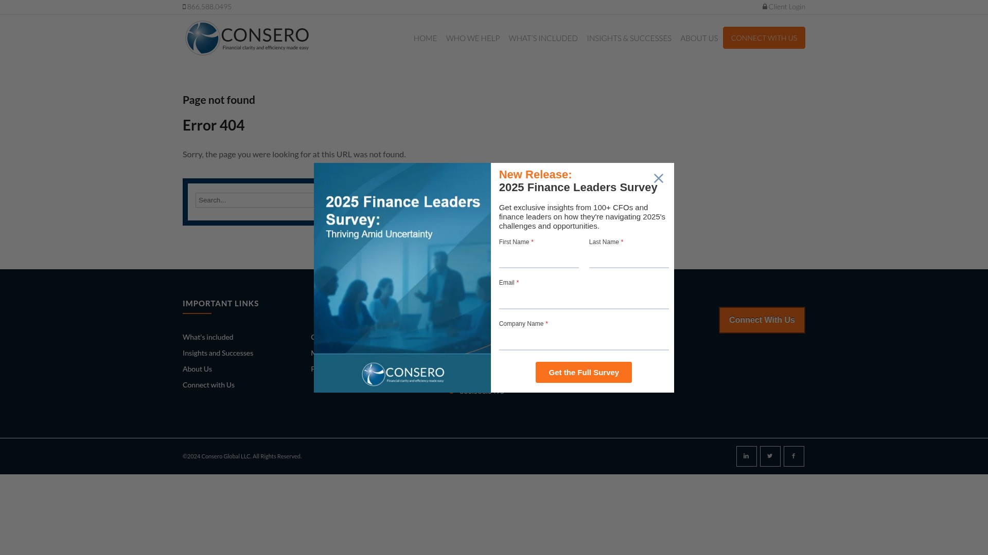 Screenshot of learningcenter.conseroglobal.com