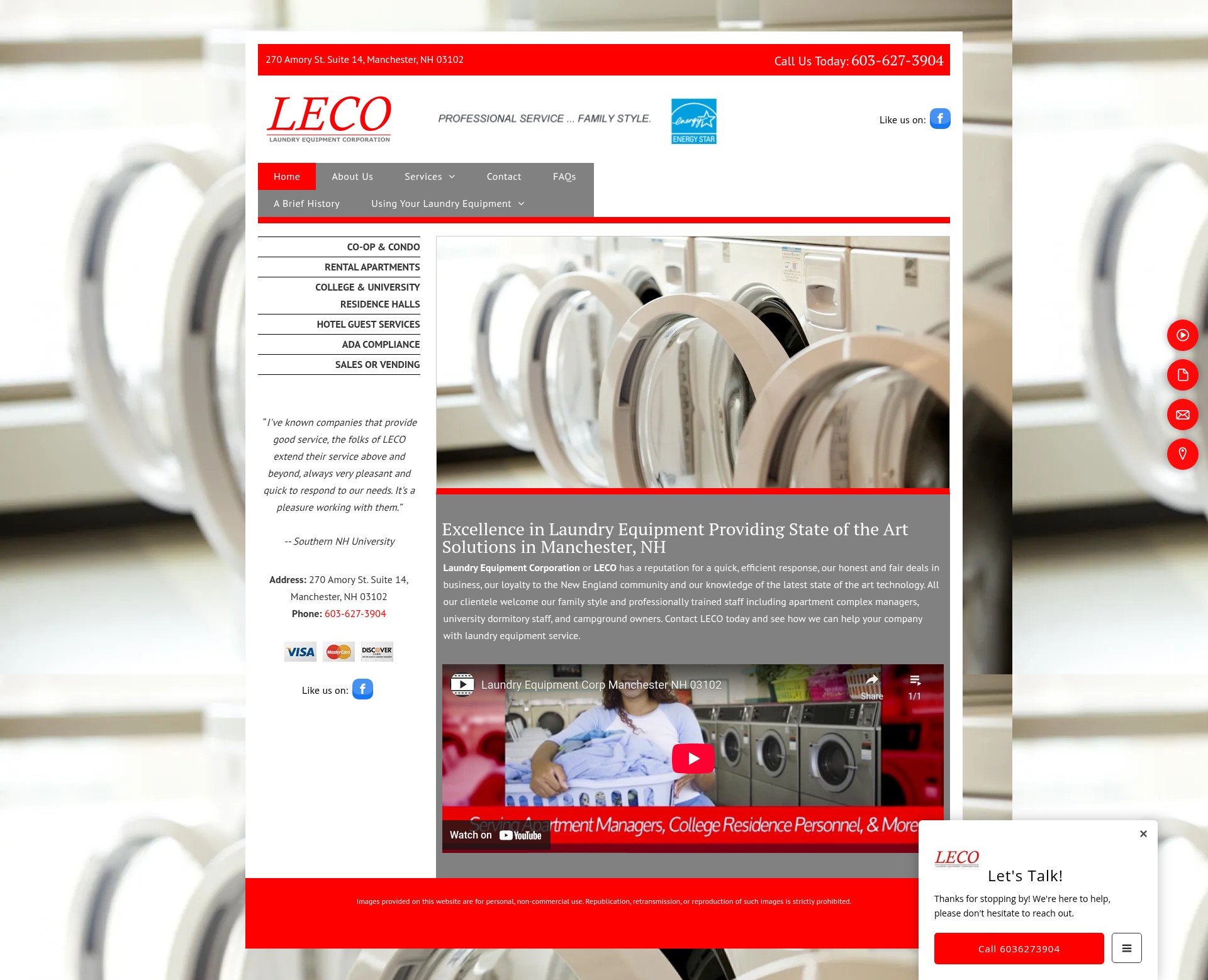 Screenshot of leconh.com