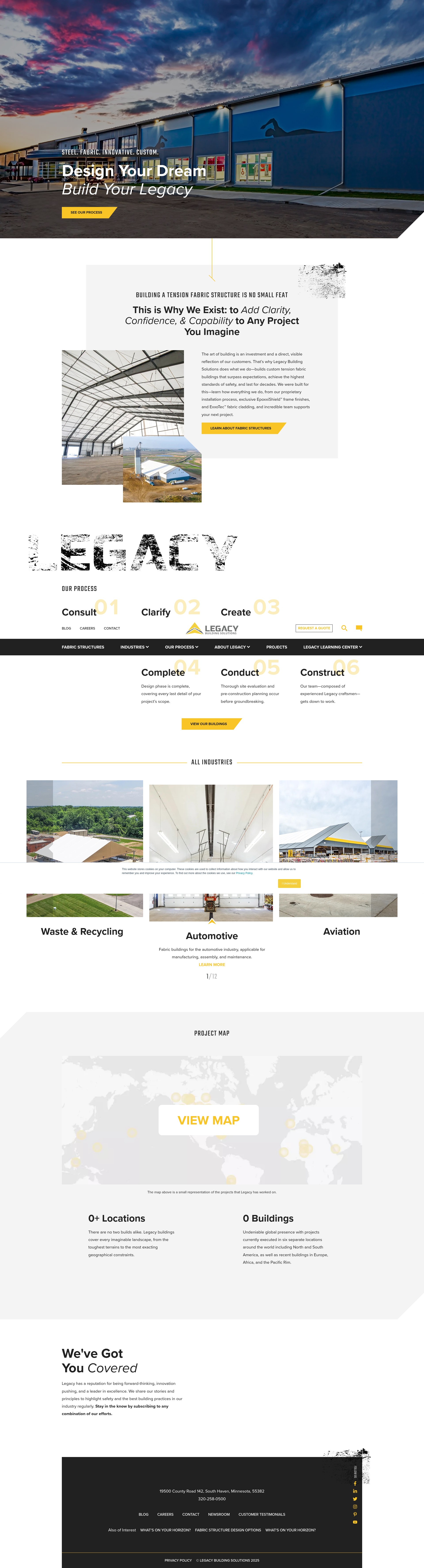 Screenshot of legacybuildingsolutions.com