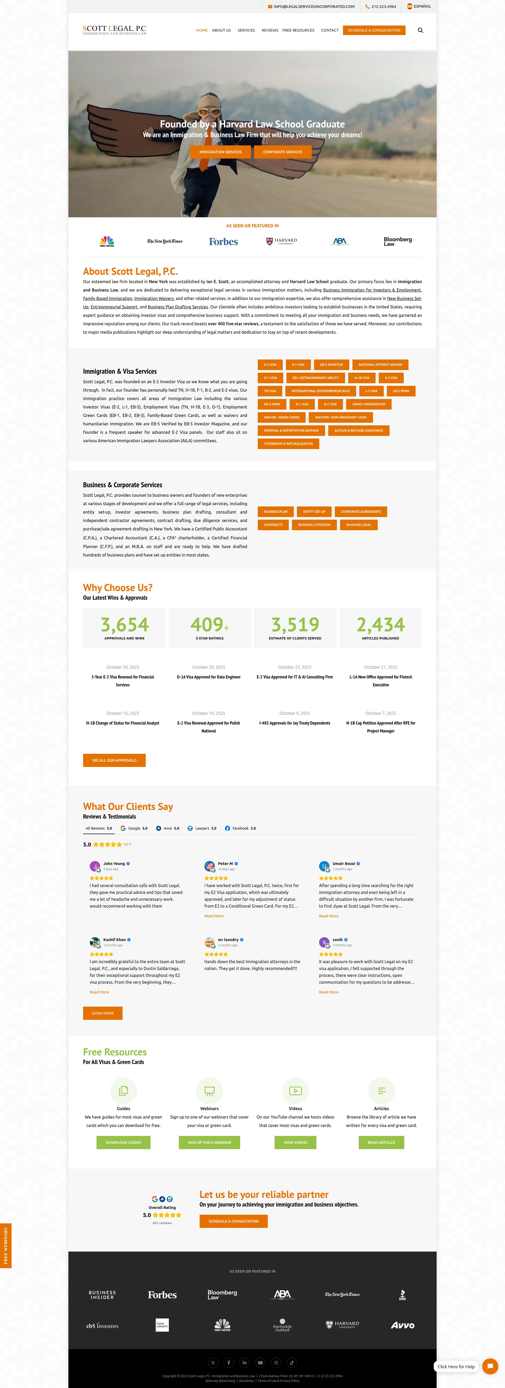 Screenshot of legalservicesincorporated.com