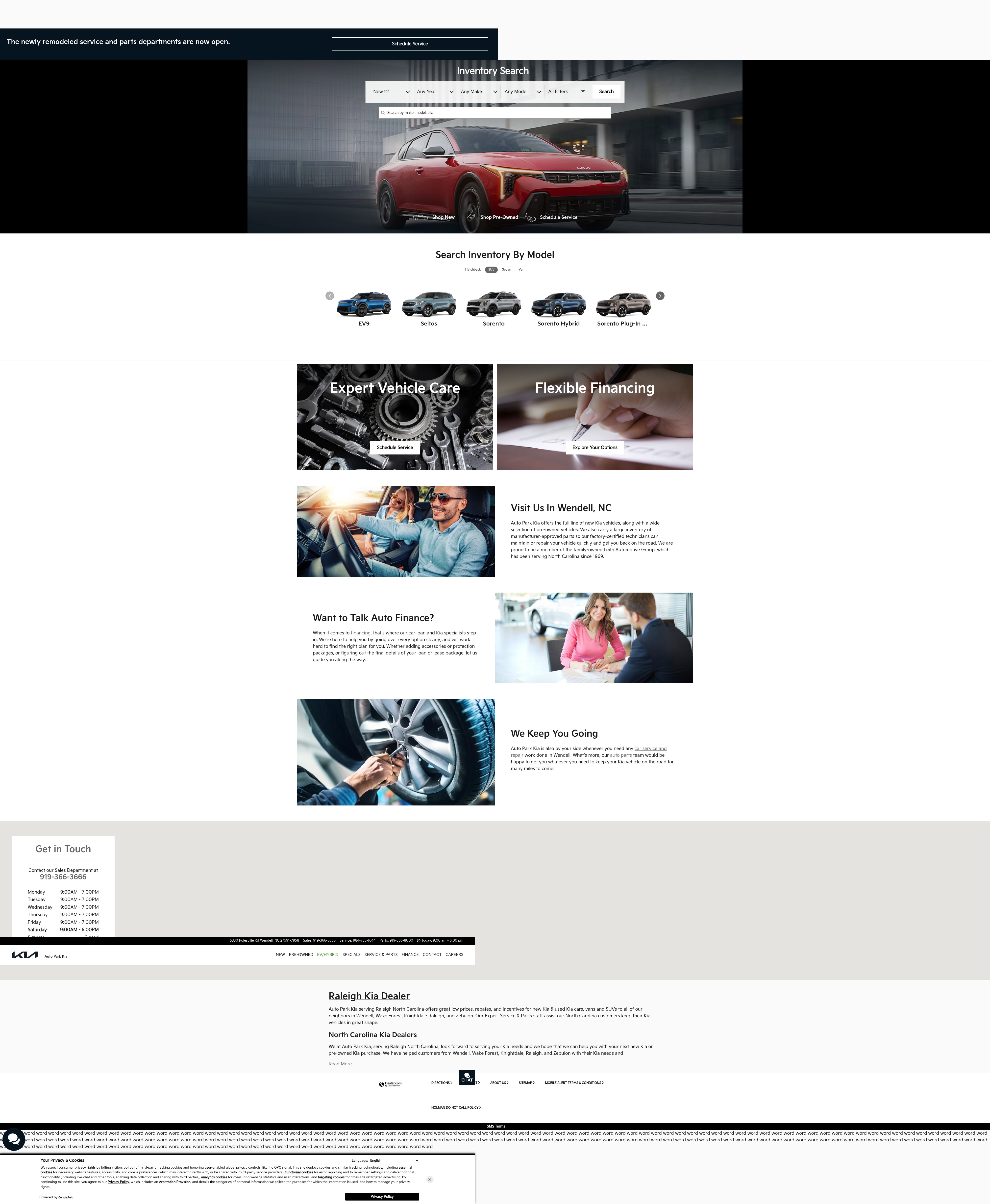 Screenshot of leithautoparkkia.com