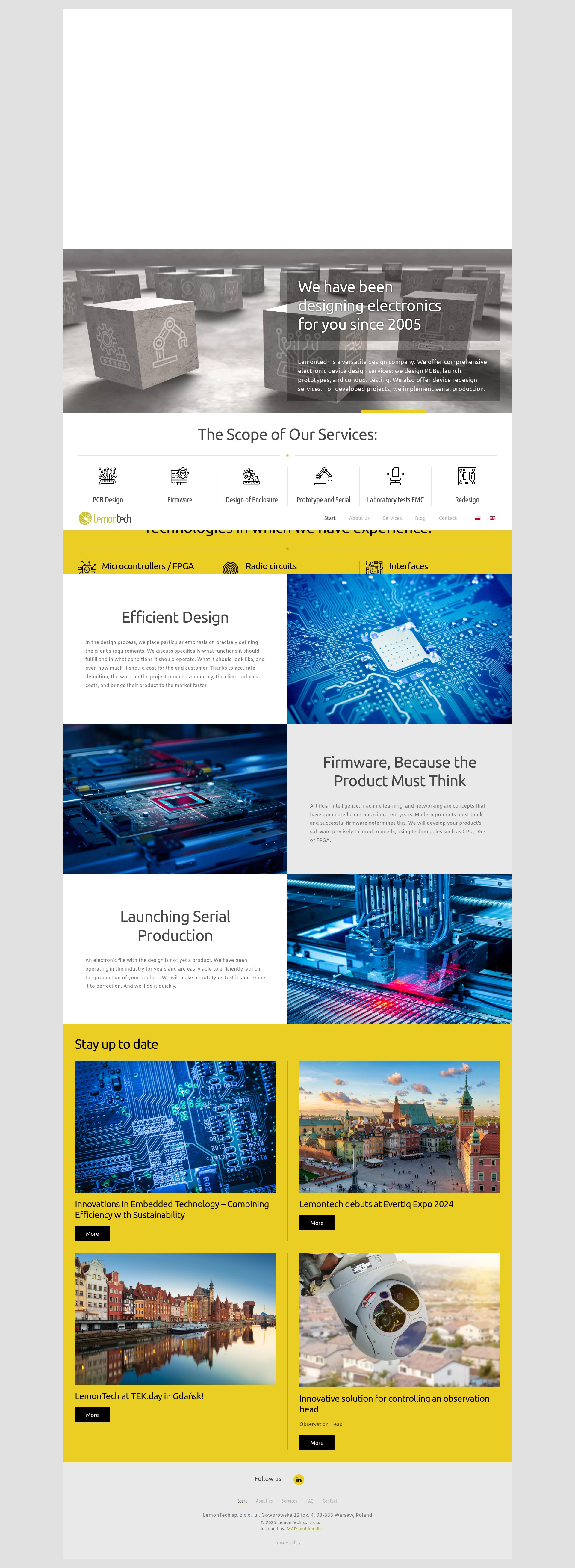 Screenshot of lemontech.com.pl