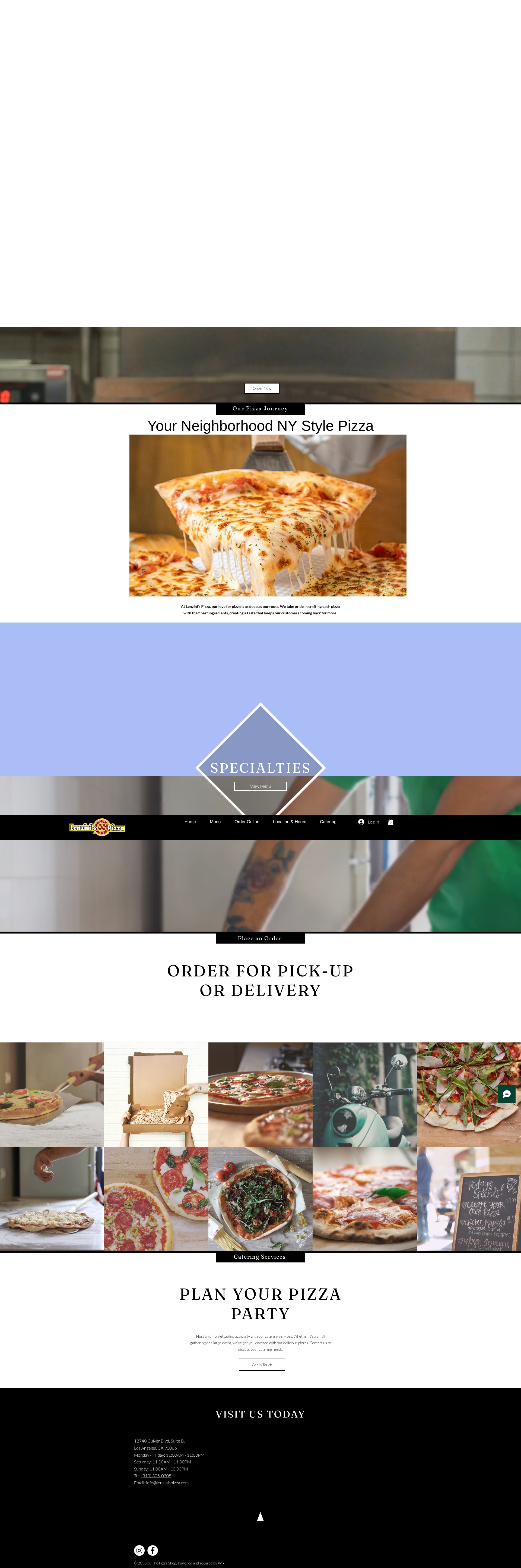 Screenshot of lenzini1.com