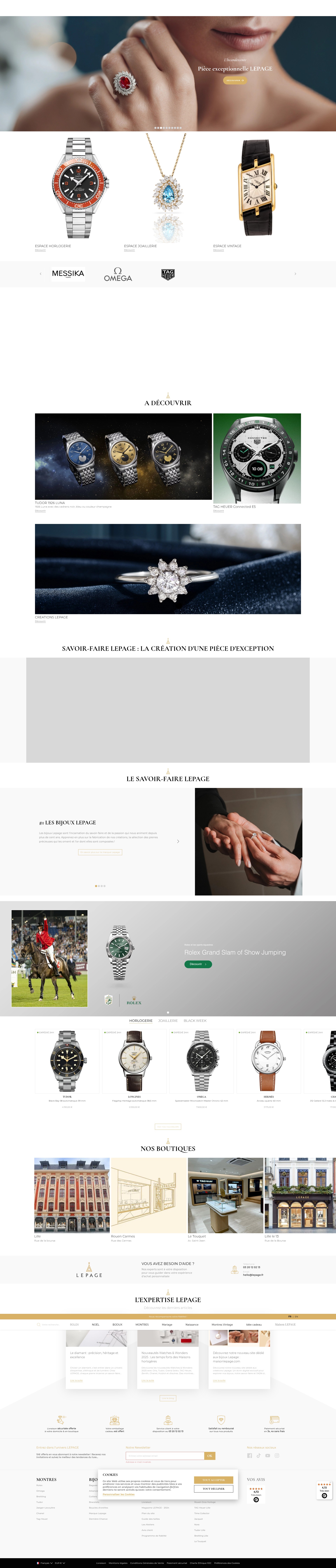 Screenshot of lepage.fr