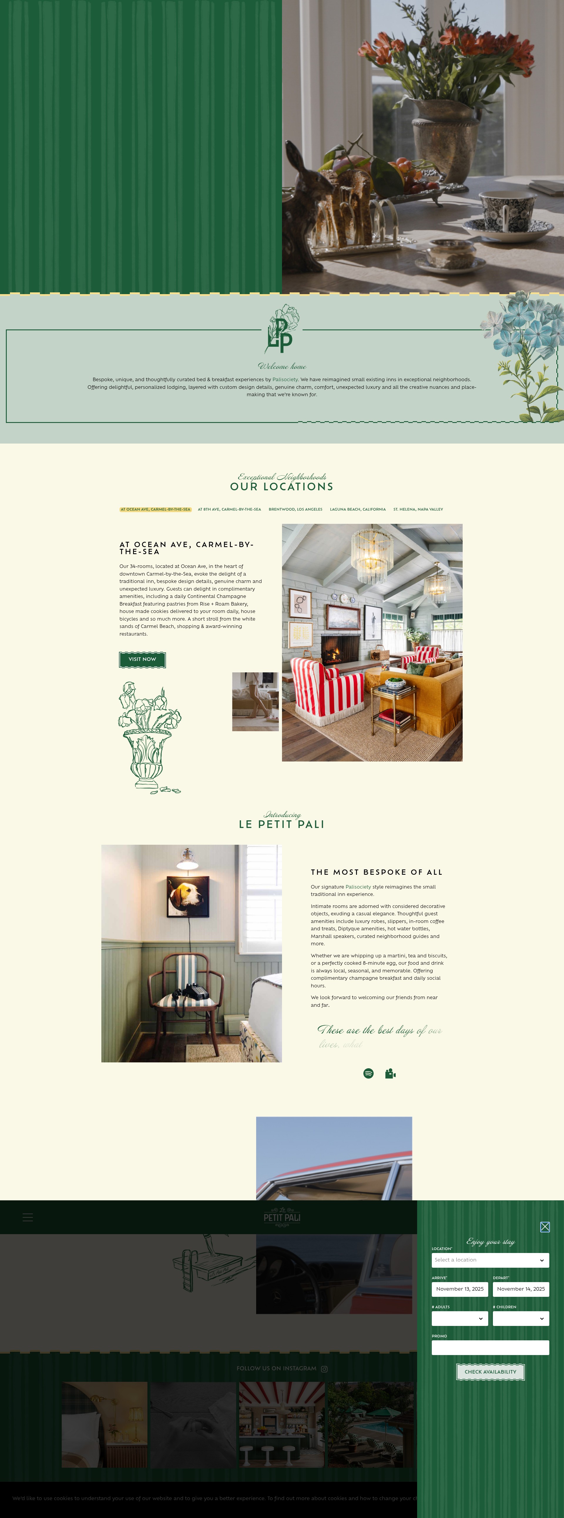 Screenshot of lepetitpali.com