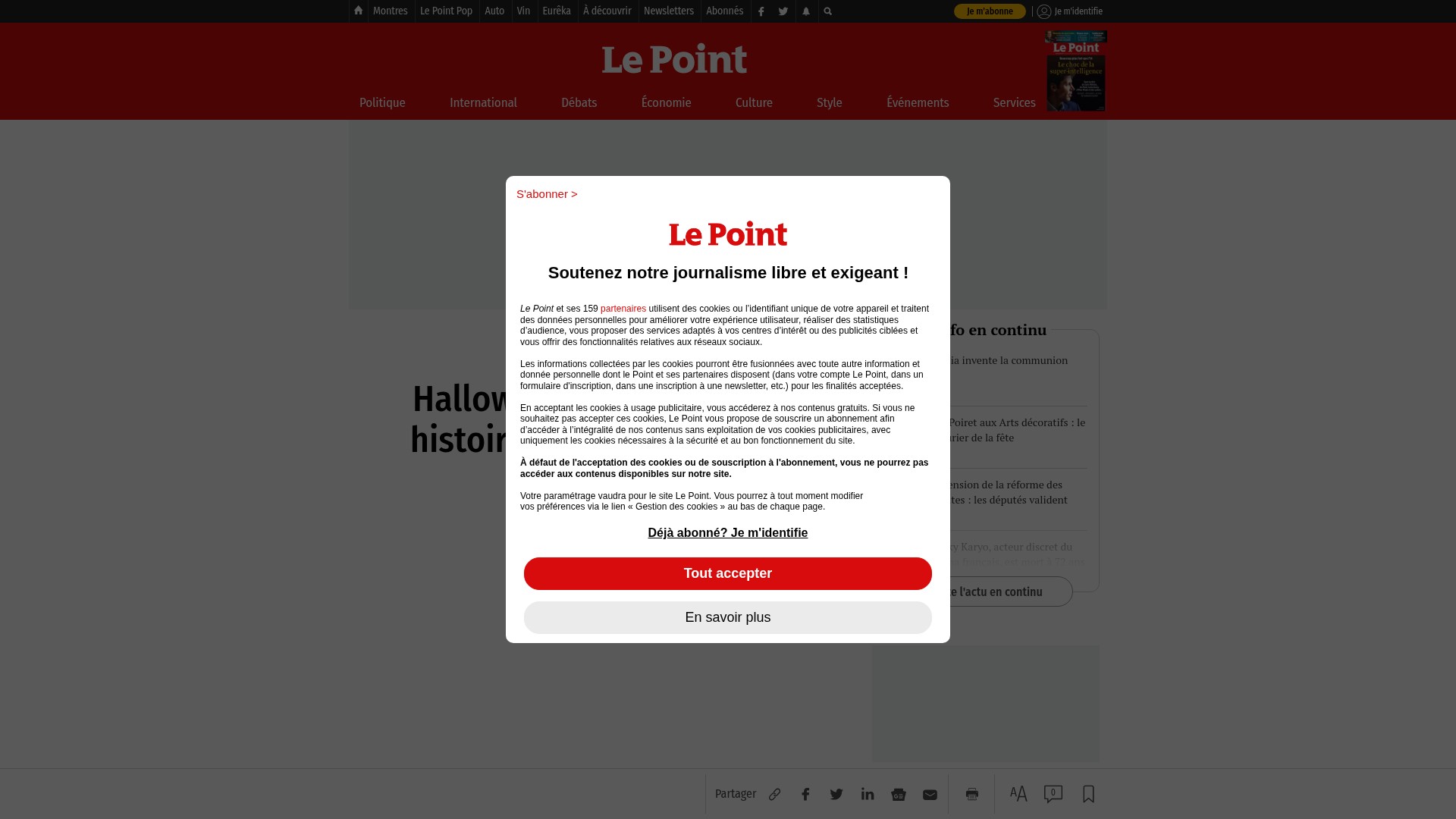 Screenshot of lepoint.fr