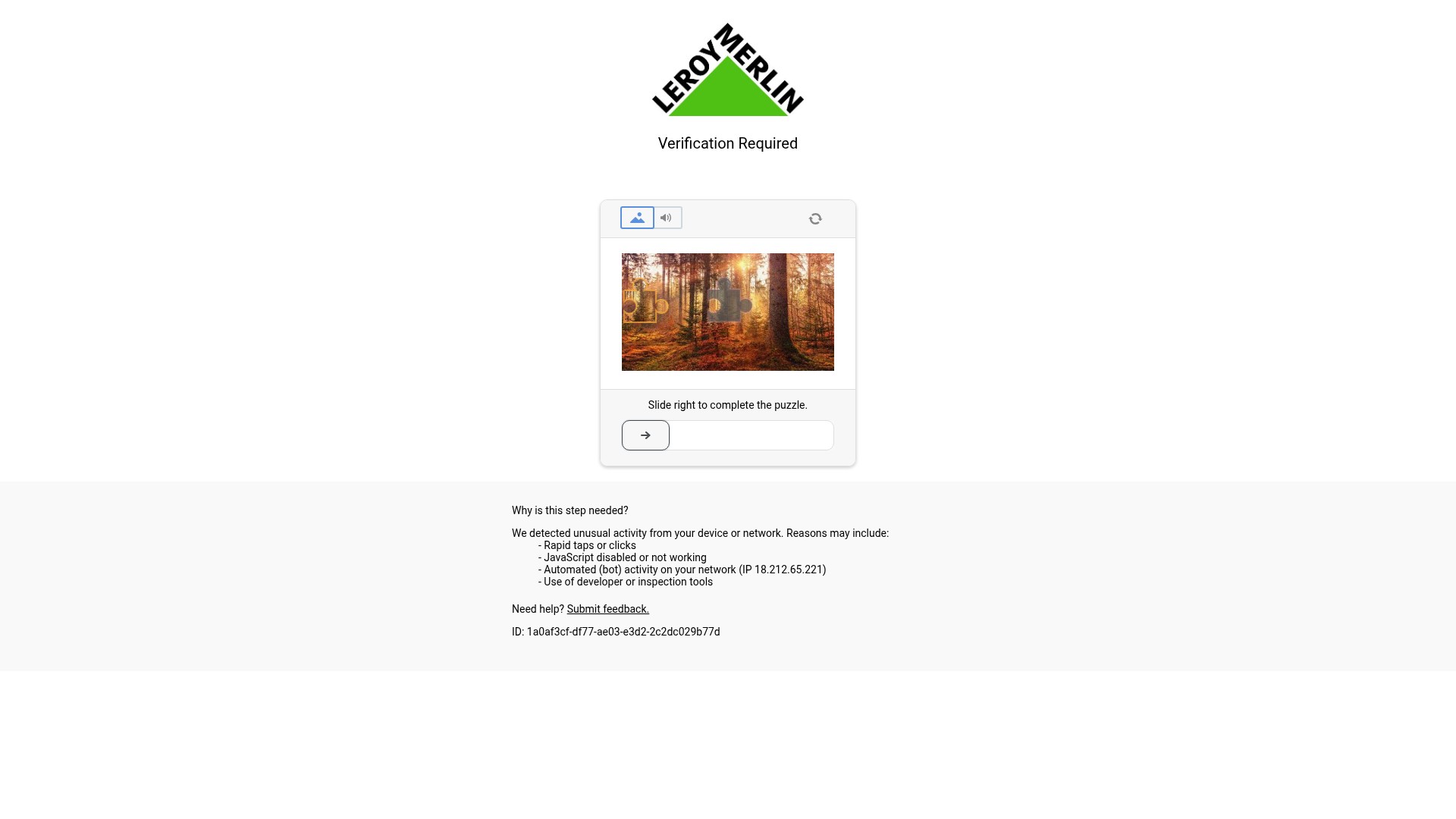 Screenshot of leroymerlin.es