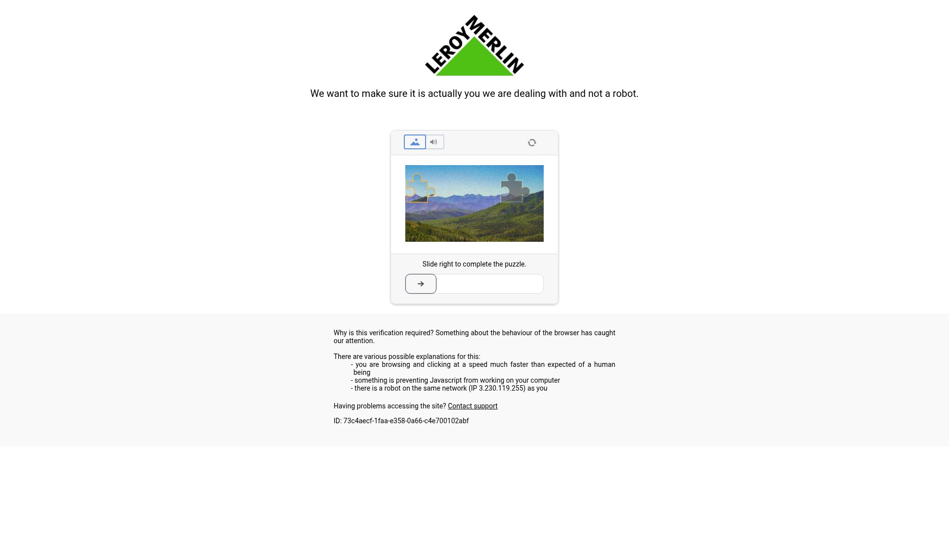 Screenshot of leroymerlin.fr