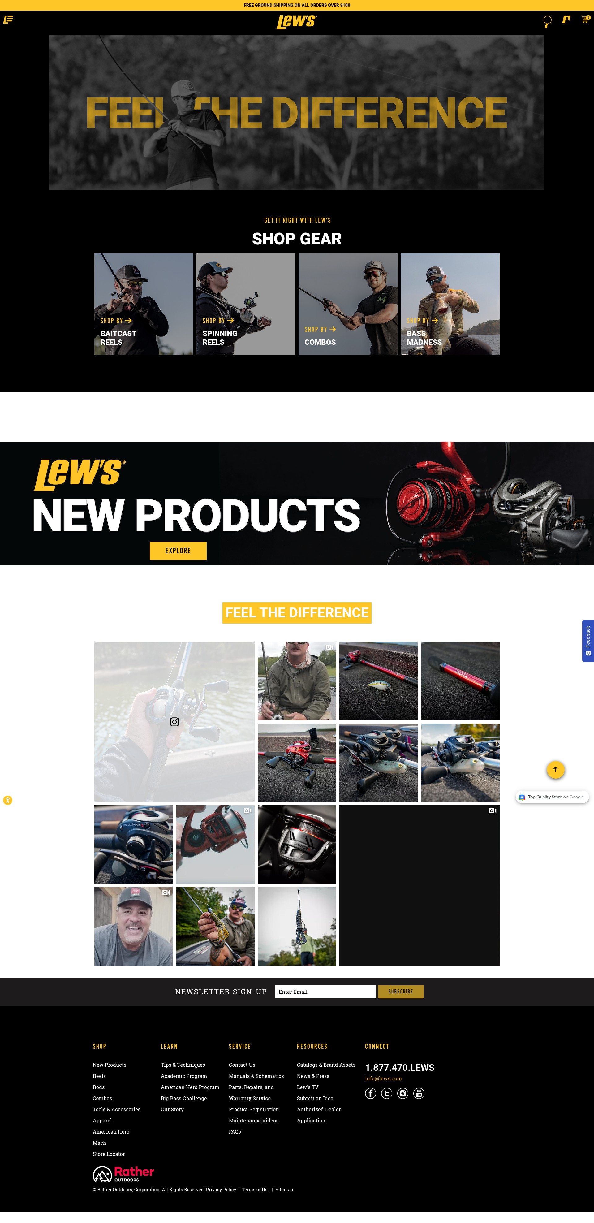 Screenshot of lews.com