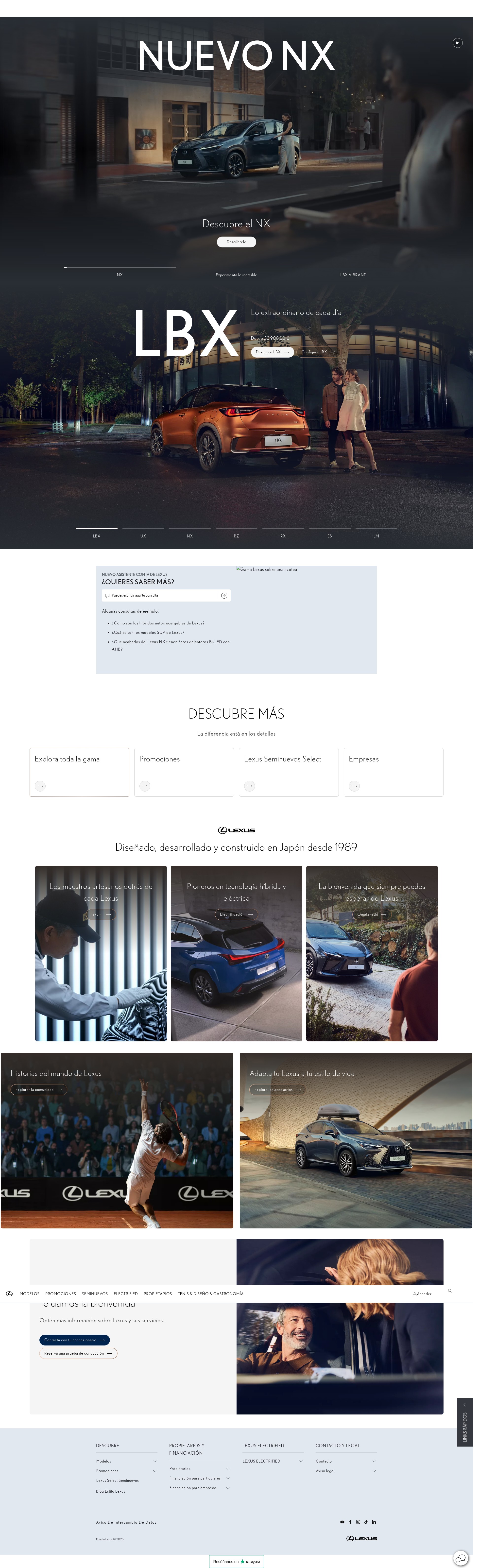 Screenshot of lexusauto.es