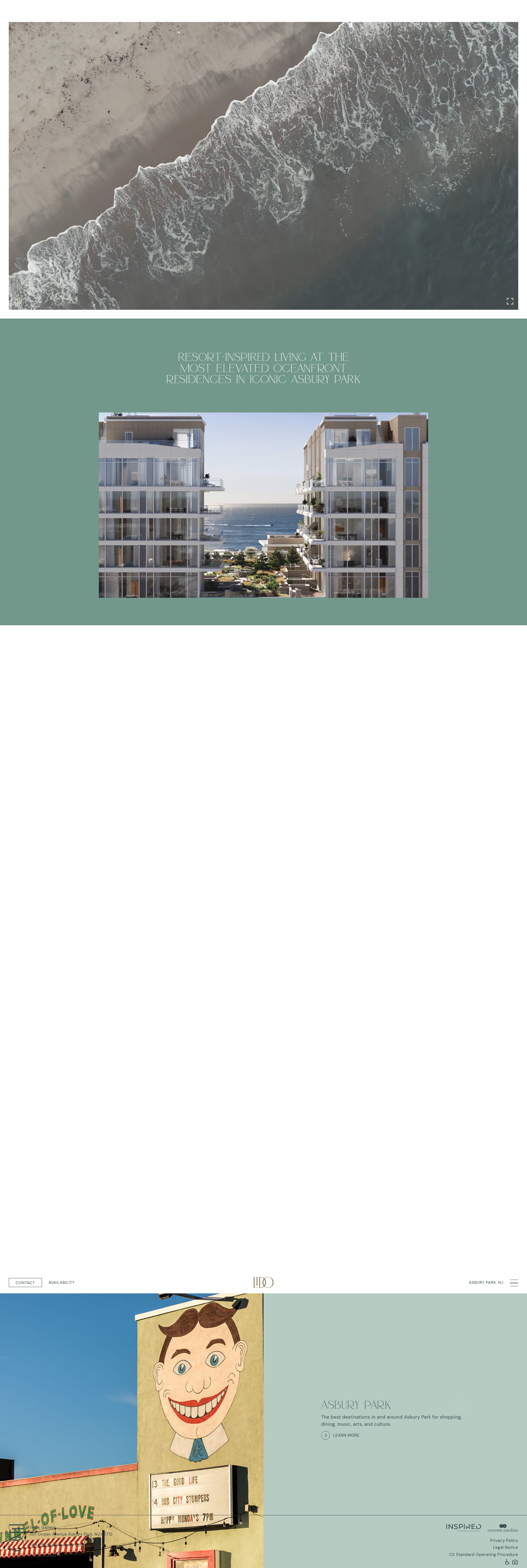 Screenshot of lidoasburypark.com