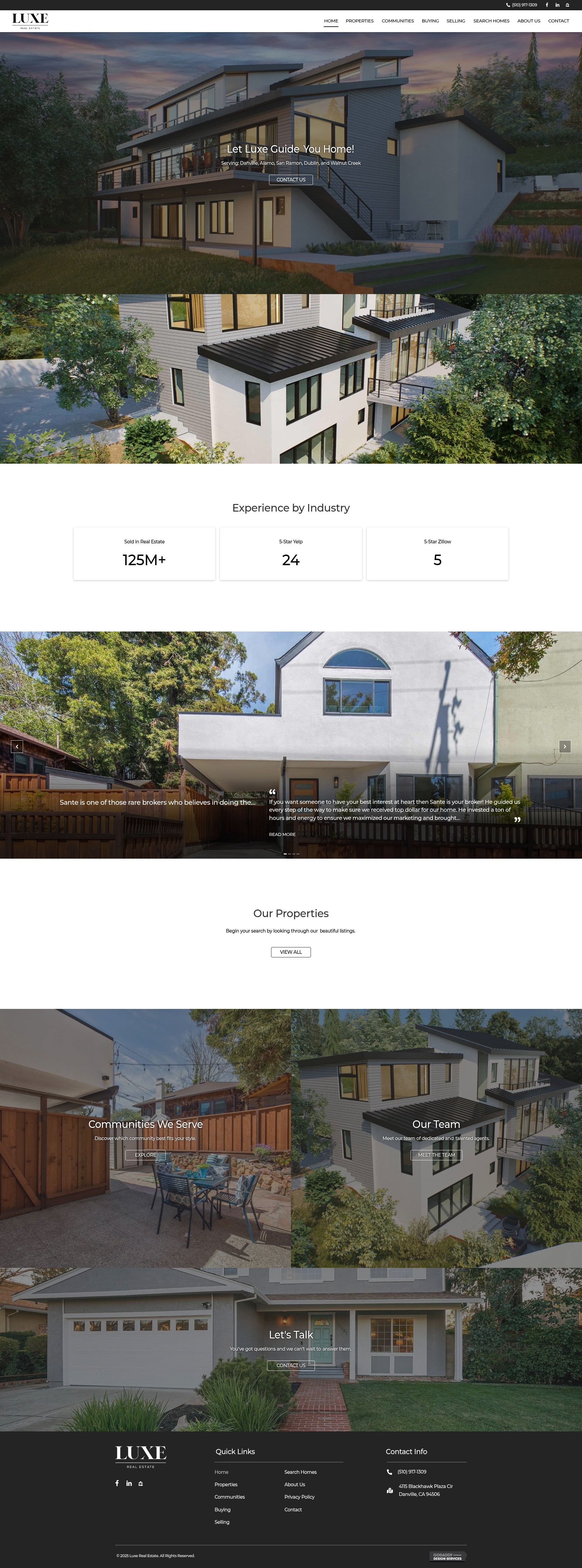 Screenshot of lifebyluxe.com