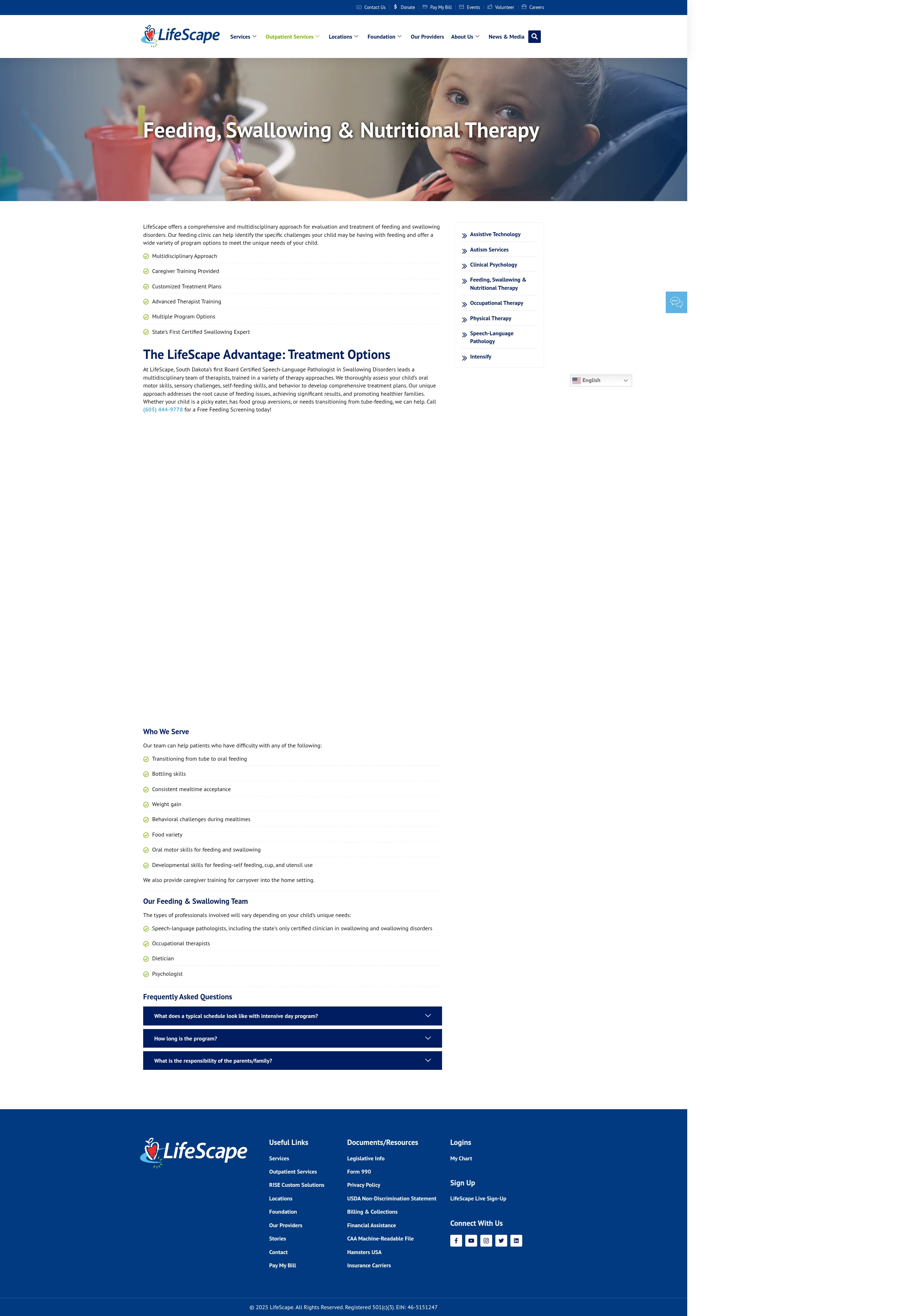 Screenshot of lifescapesd.org