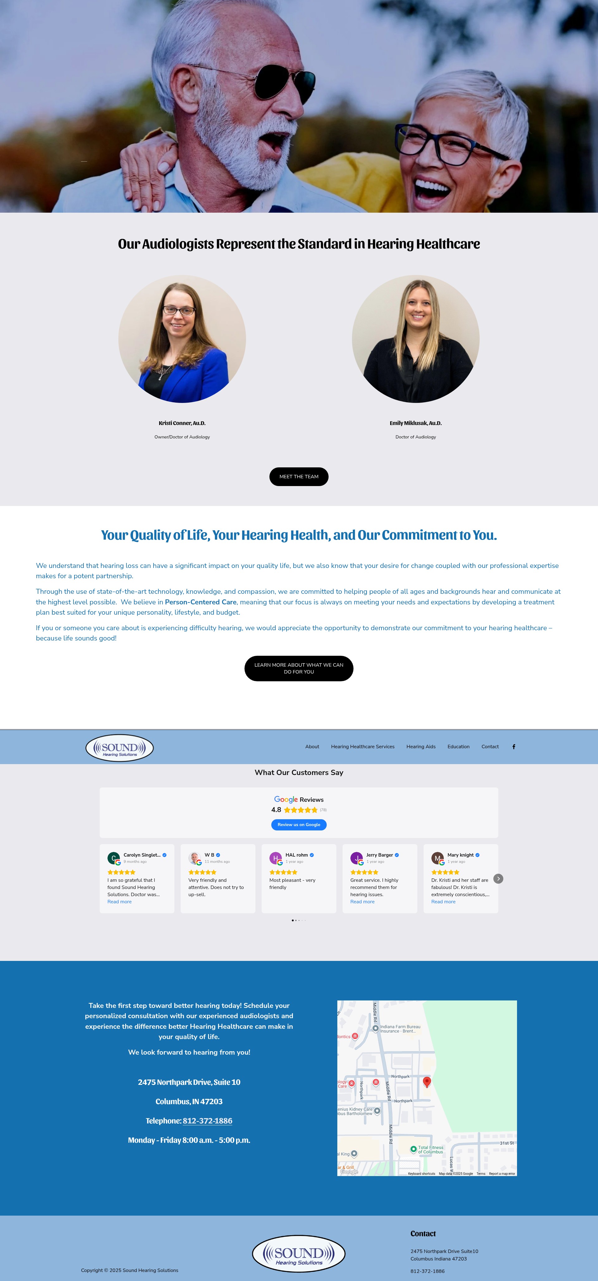 Screenshot of lifesoundsgood.com