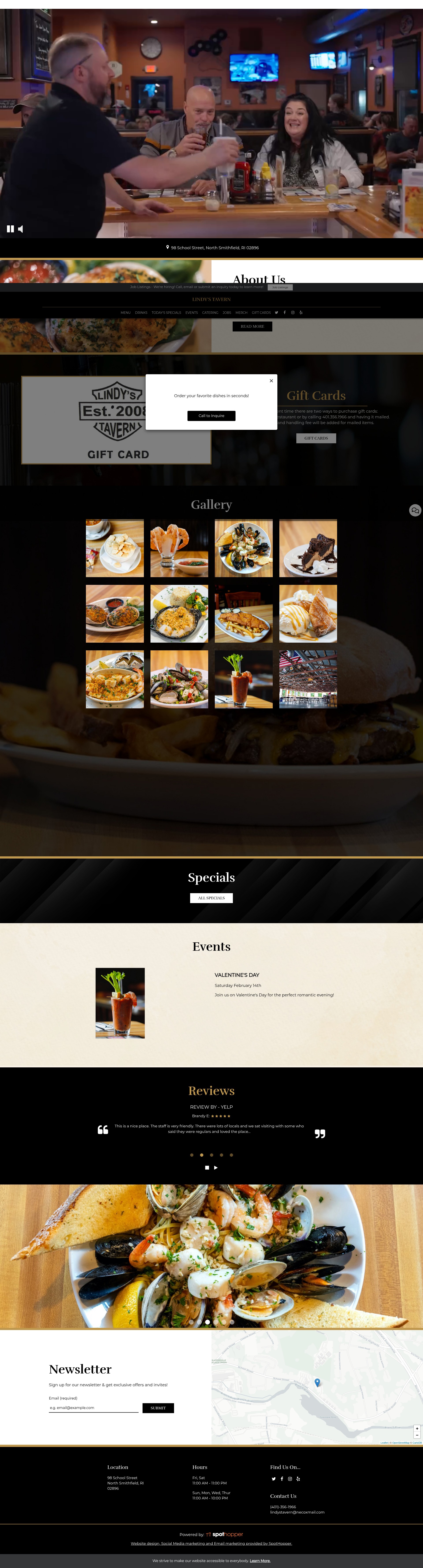 Screenshot of lindysri.com