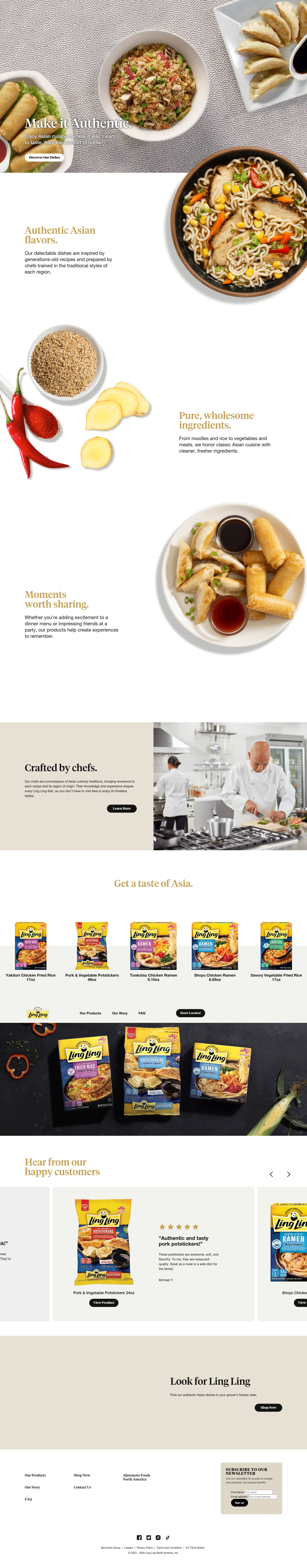 Screenshot of ling-ling.com