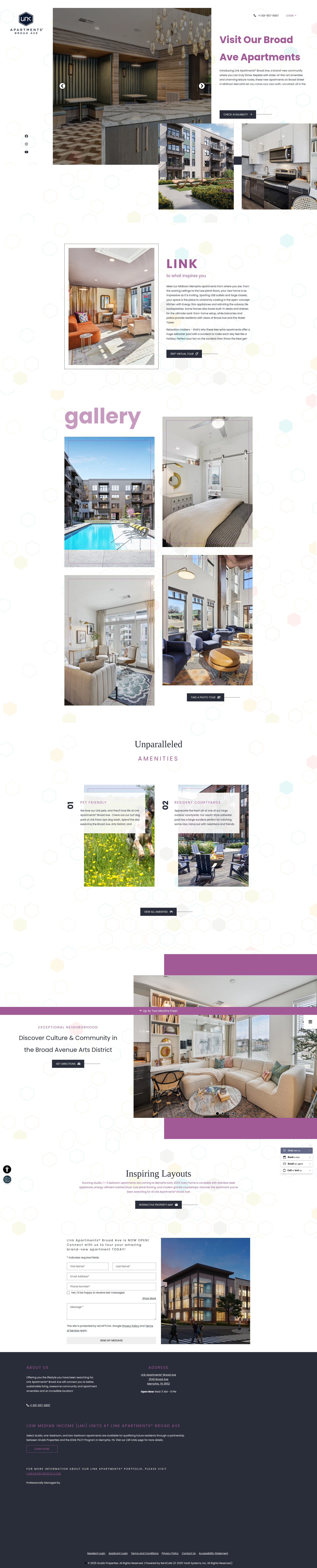 Screenshot of linkbroadave.com