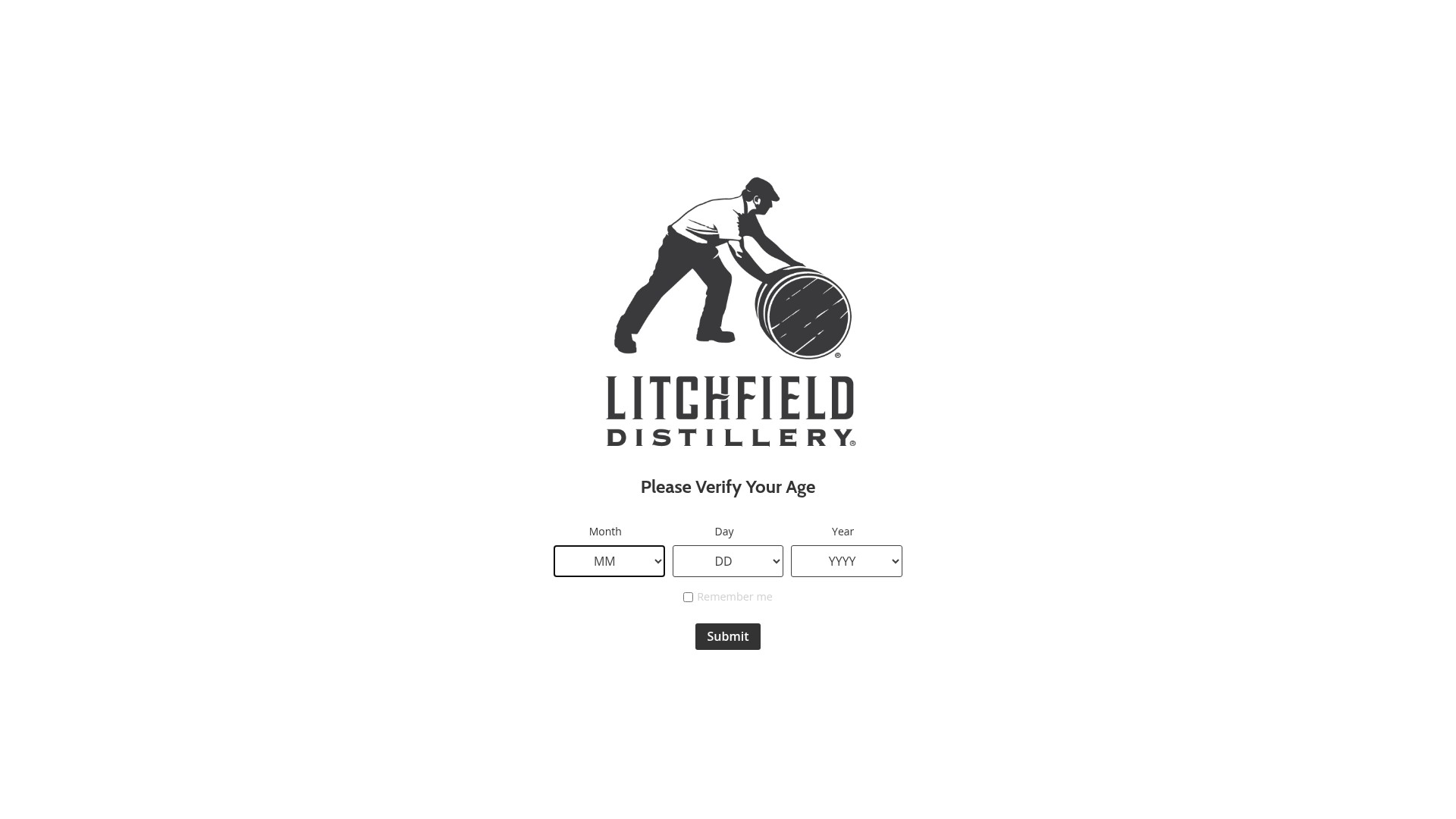 Screenshot of litchfielddistillery.com