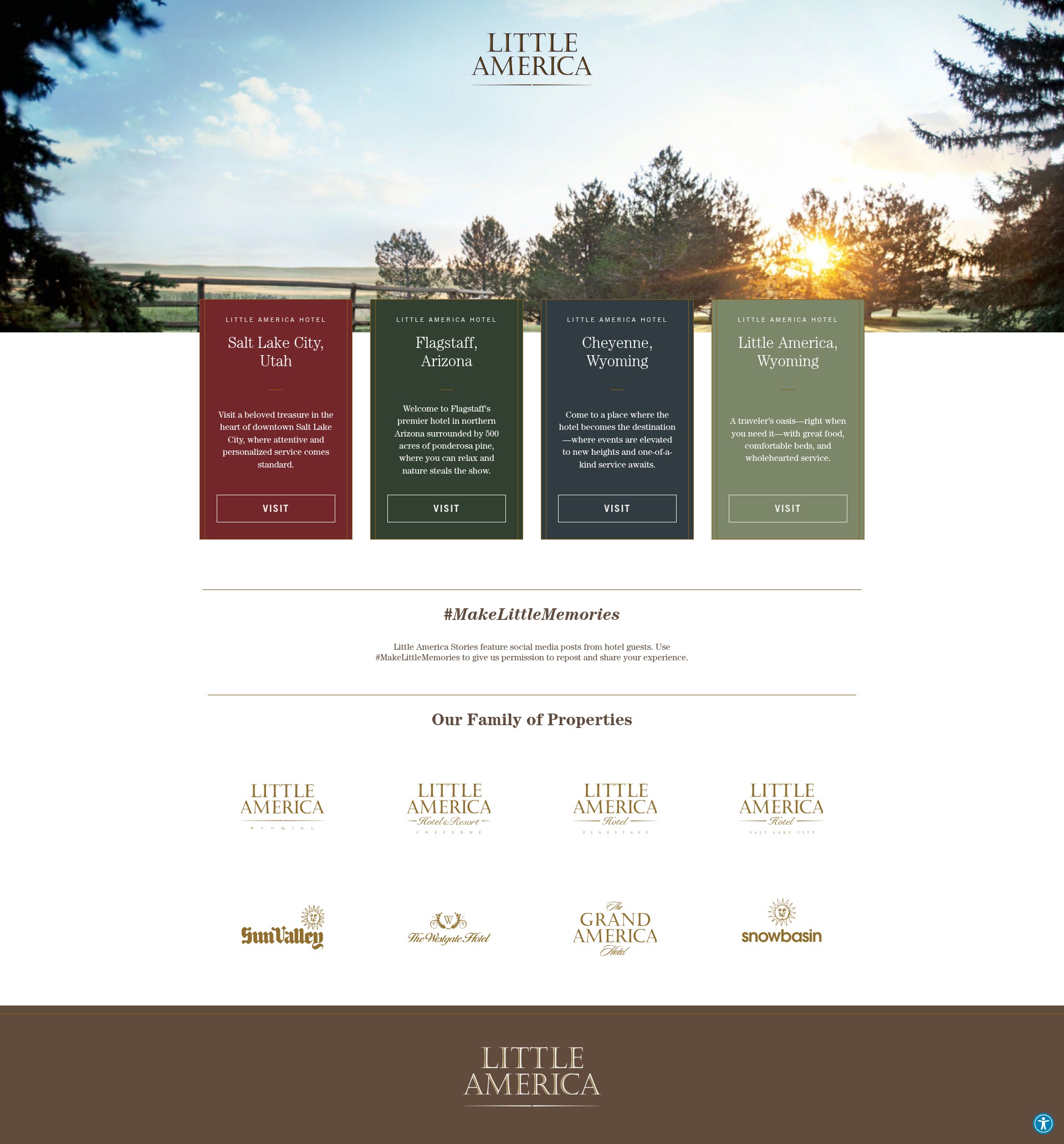 Screenshot of littleamerica.com