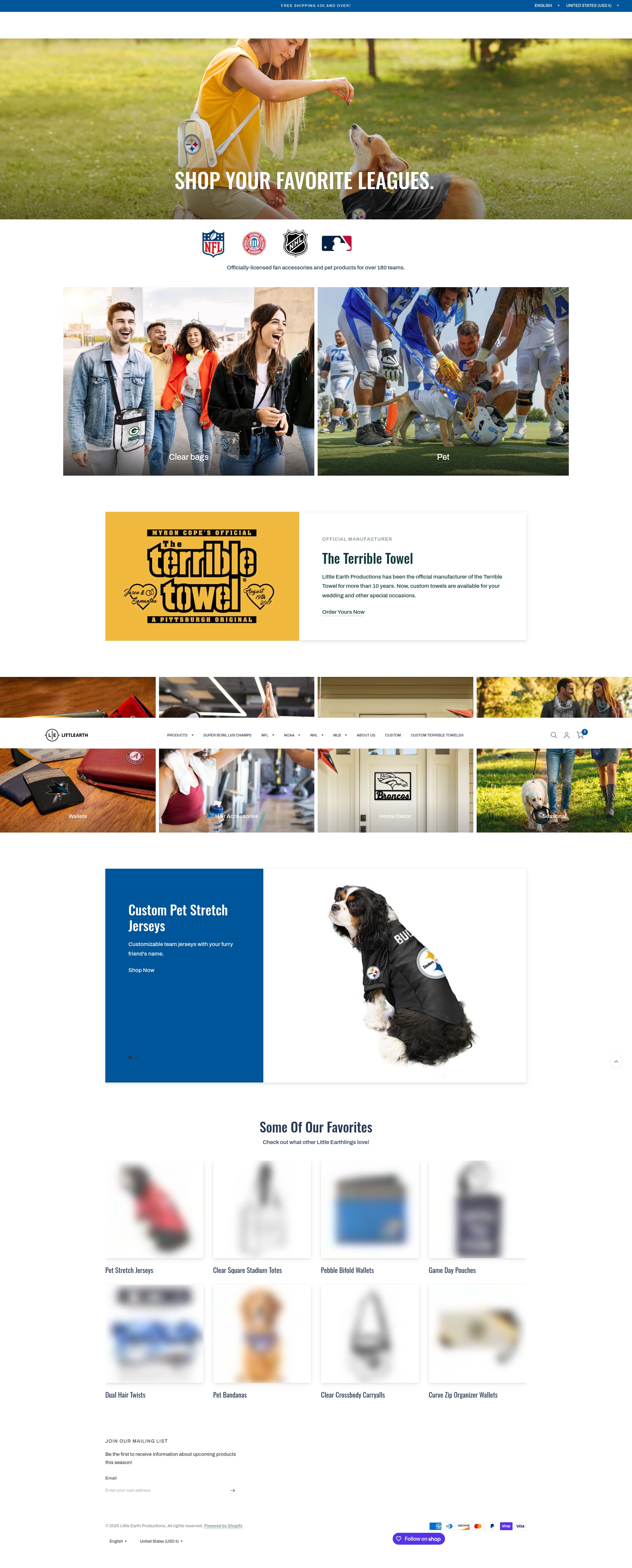 Screenshot of littlearth.com