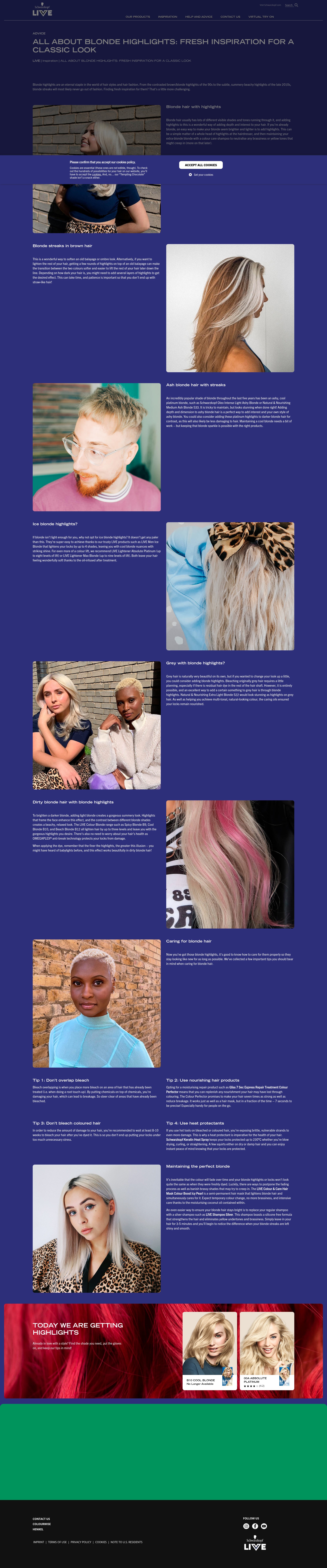 Screenshot of livecolour.com
