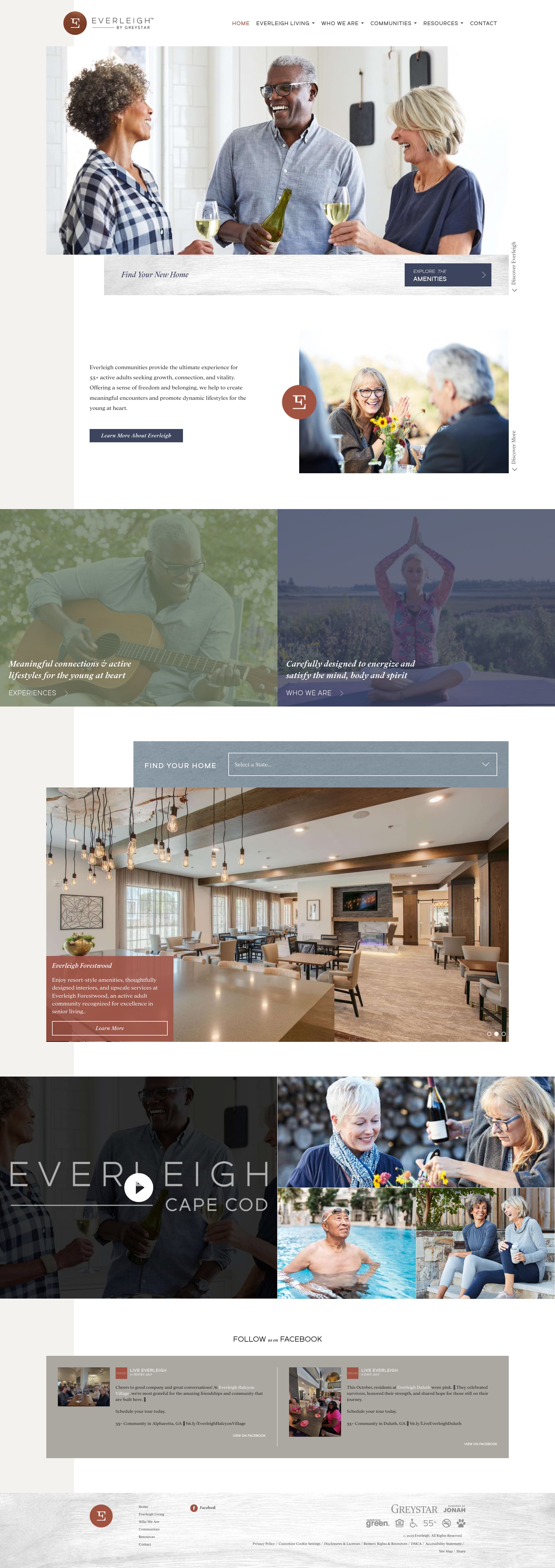 Screenshot of liveeverleigh.com