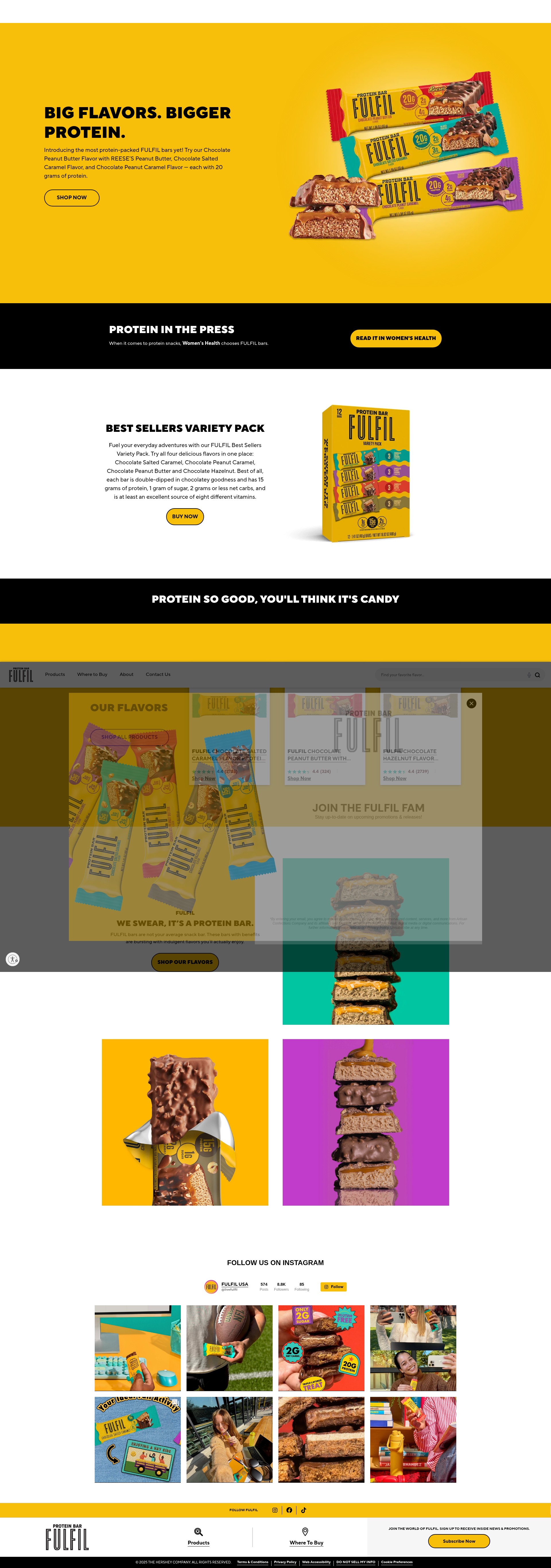 Screenshot of livefulfil.com