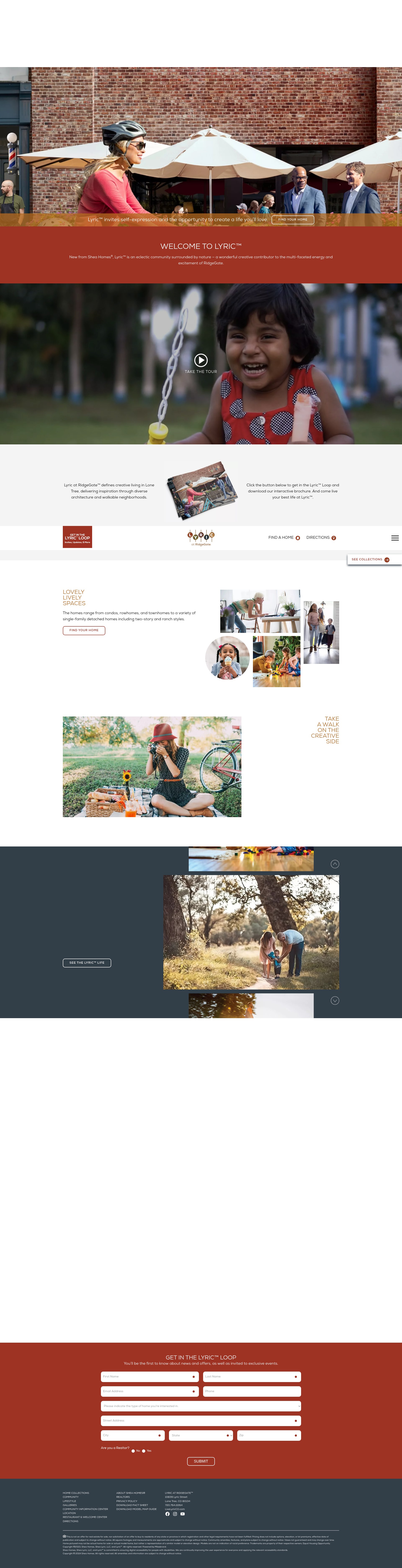 Screenshot of livelyricco.com