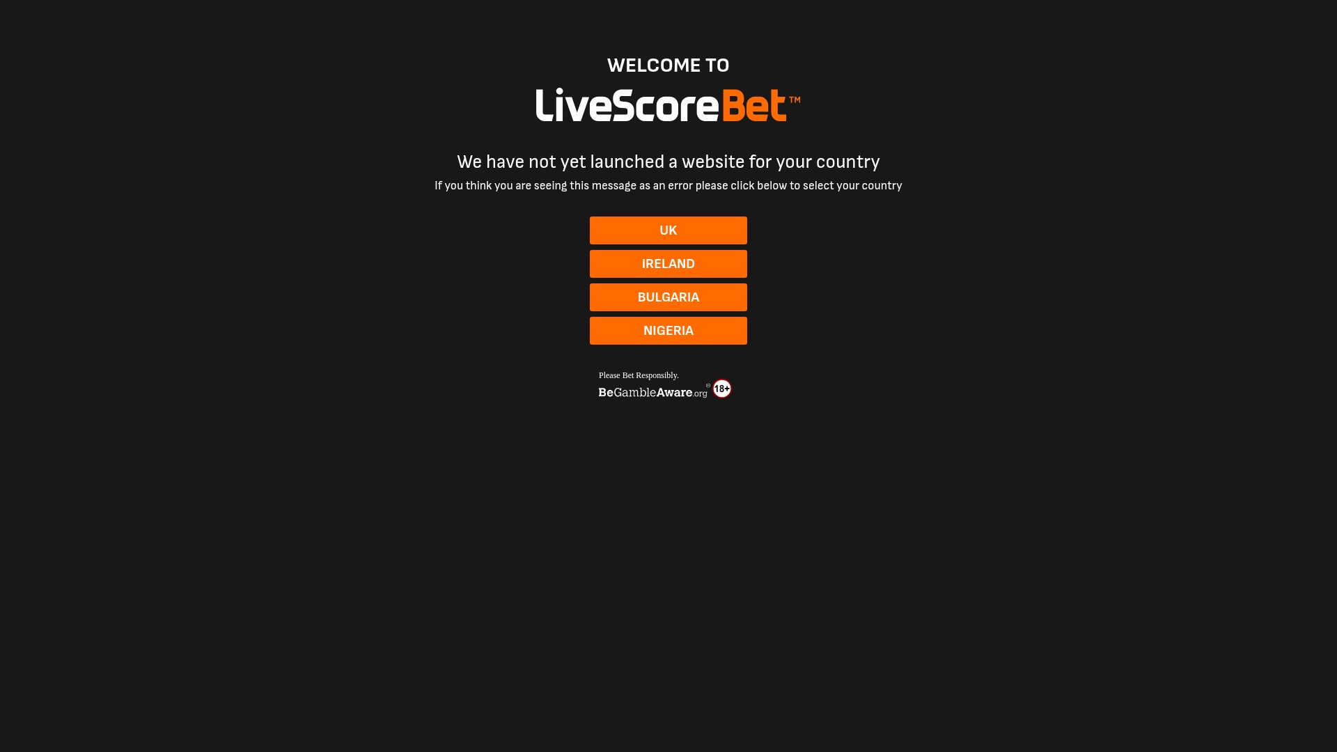 Screenshot of livescorebet.com