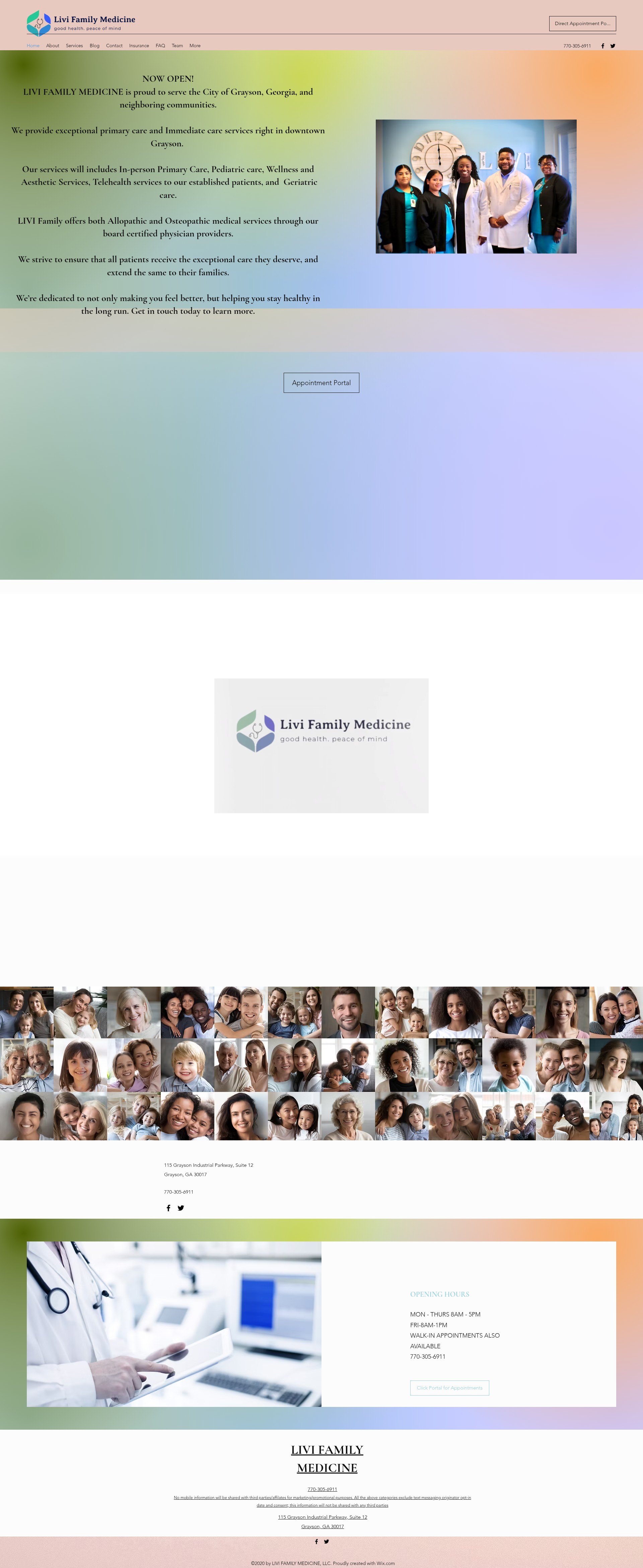 Screenshot of livihealthcare.com