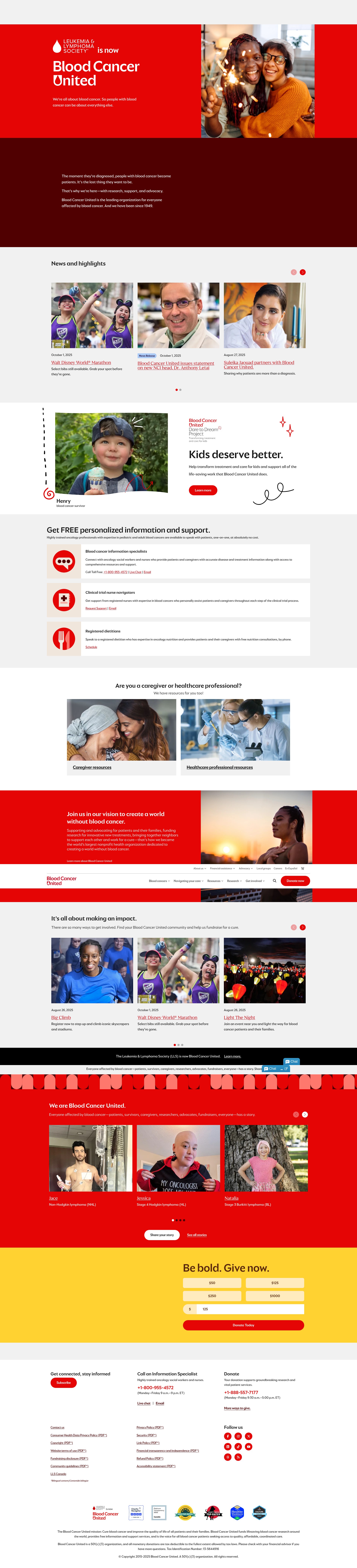Screenshot of lls.org
