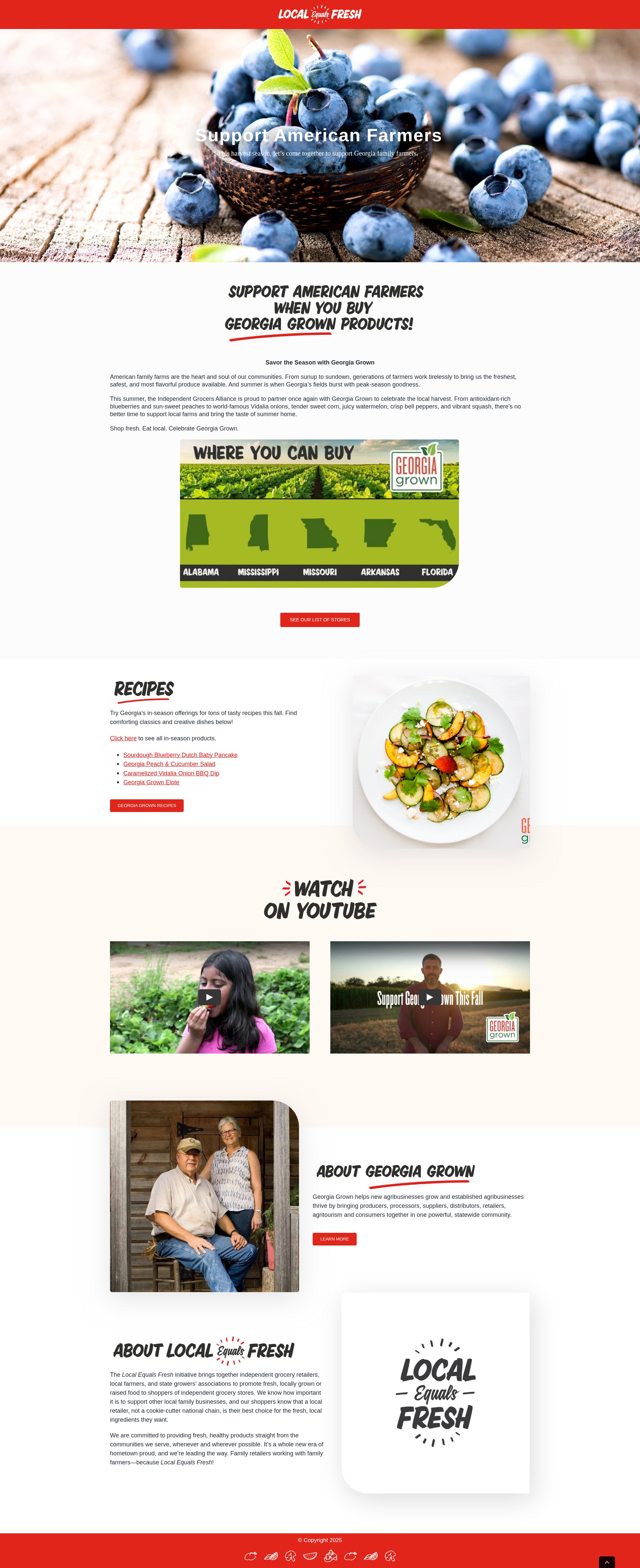 Screenshot of localequalsfresh.com
