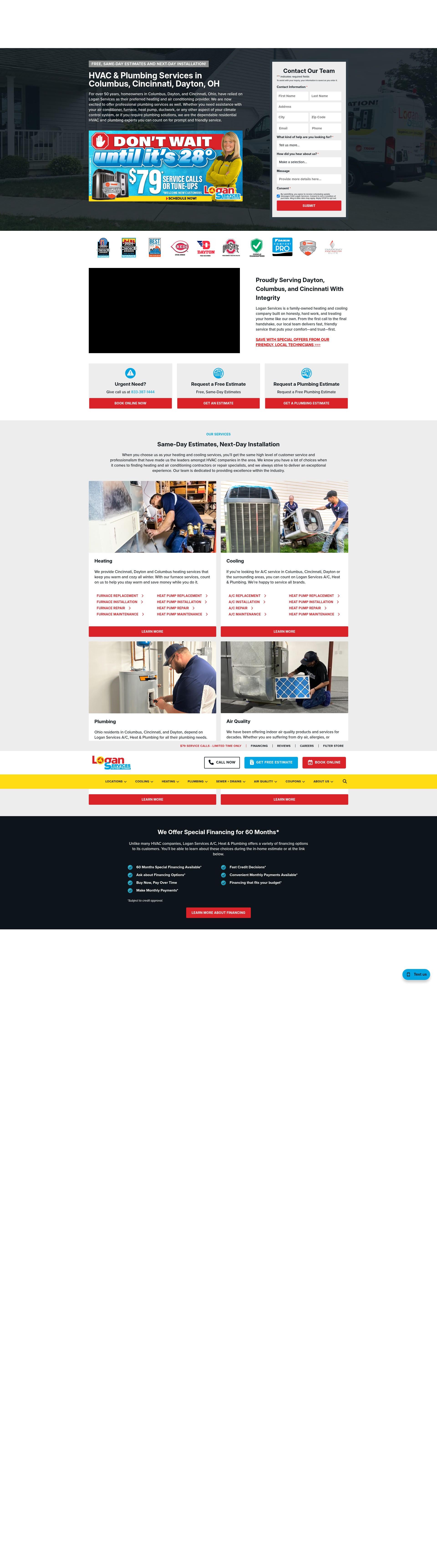 Screenshot of logan-inc.com