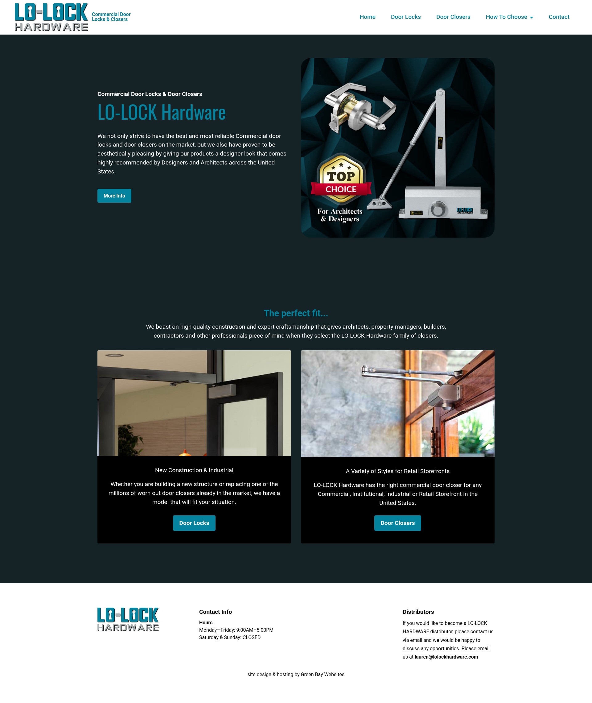 Screenshot of lolockhardware.com