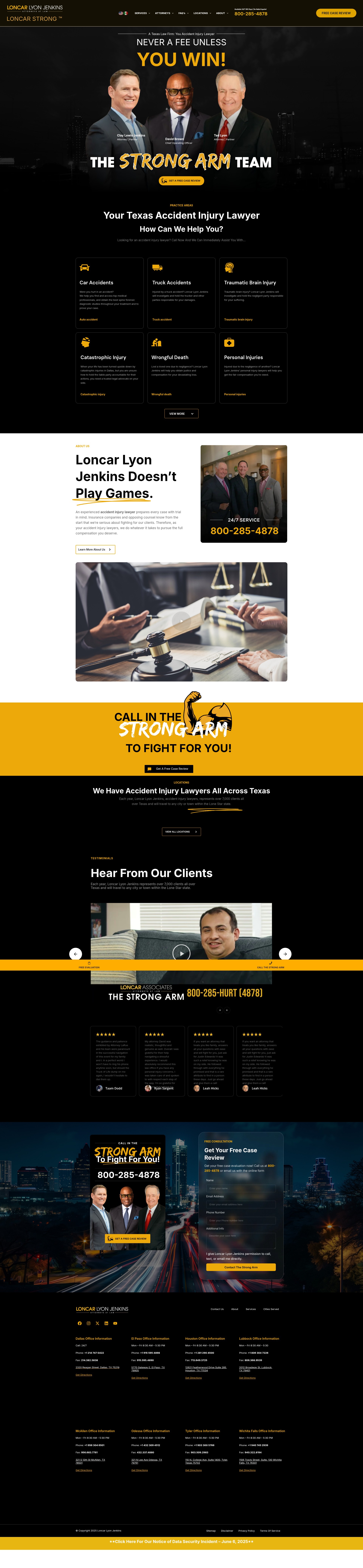 Screenshot of loncarlyonjenkins.com