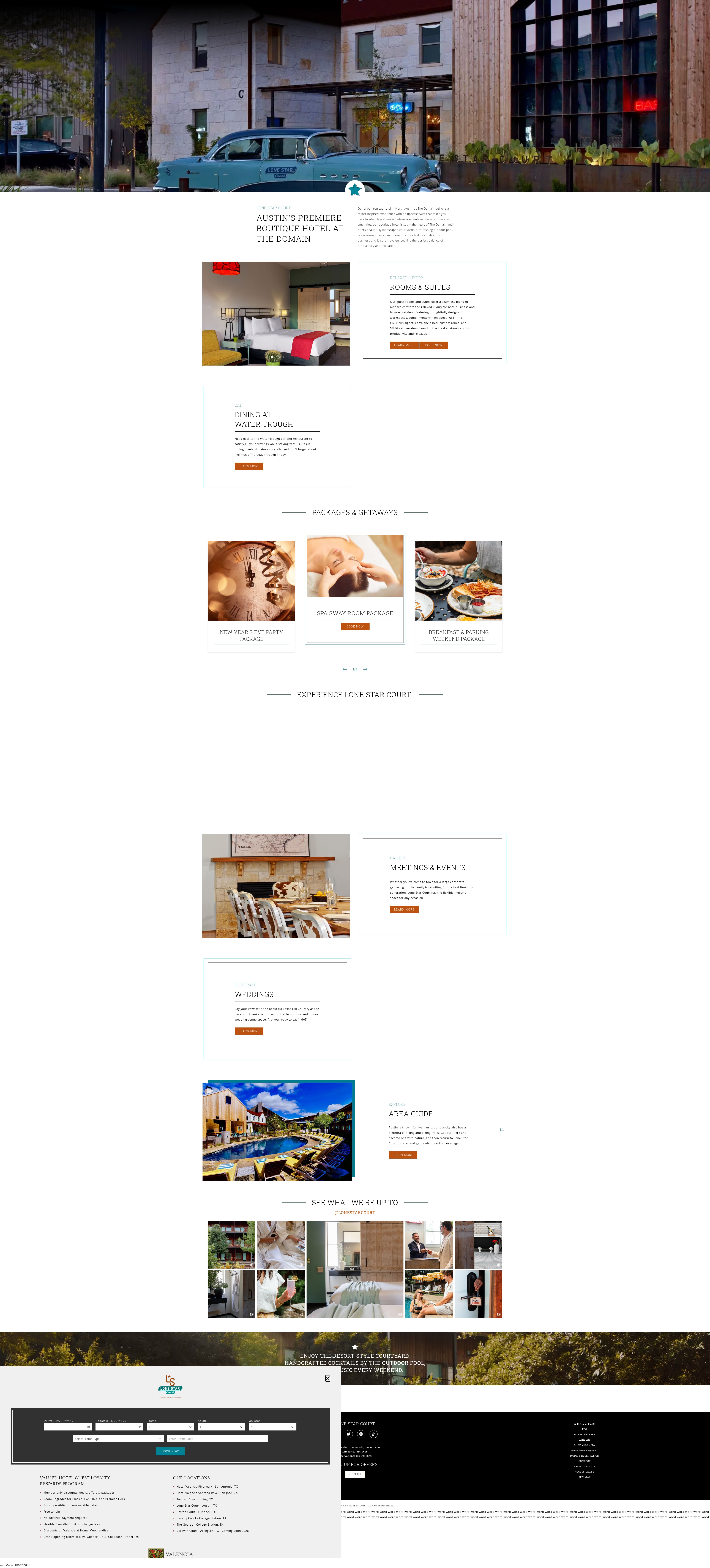 Screenshot of lonestarcourt.com