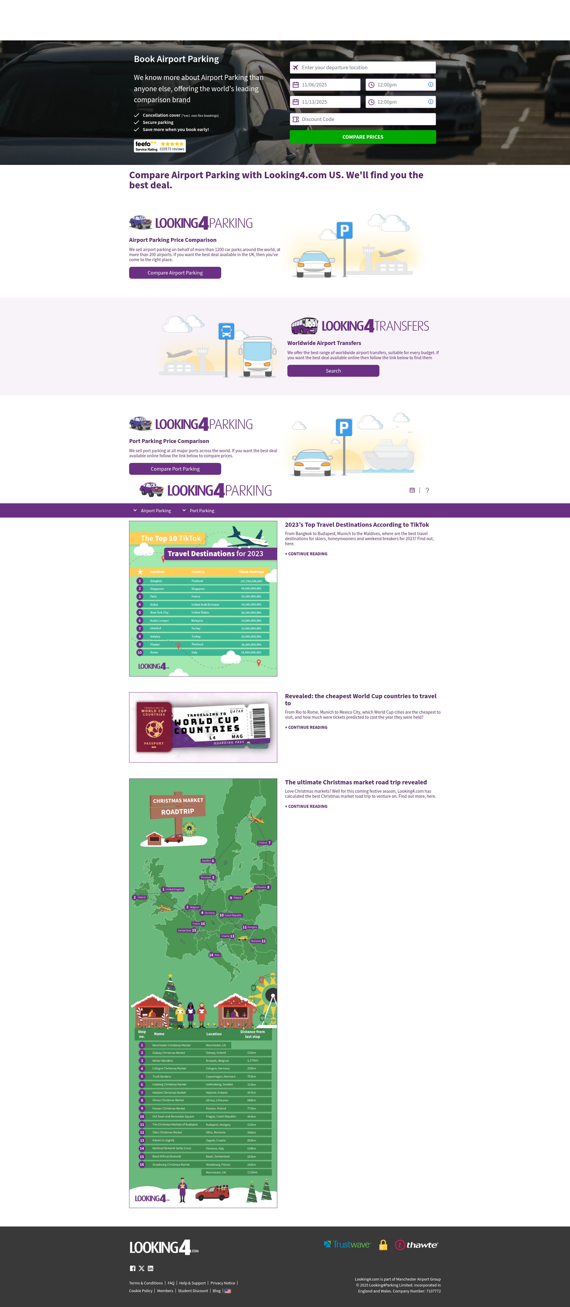 Screenshot of looking4.com