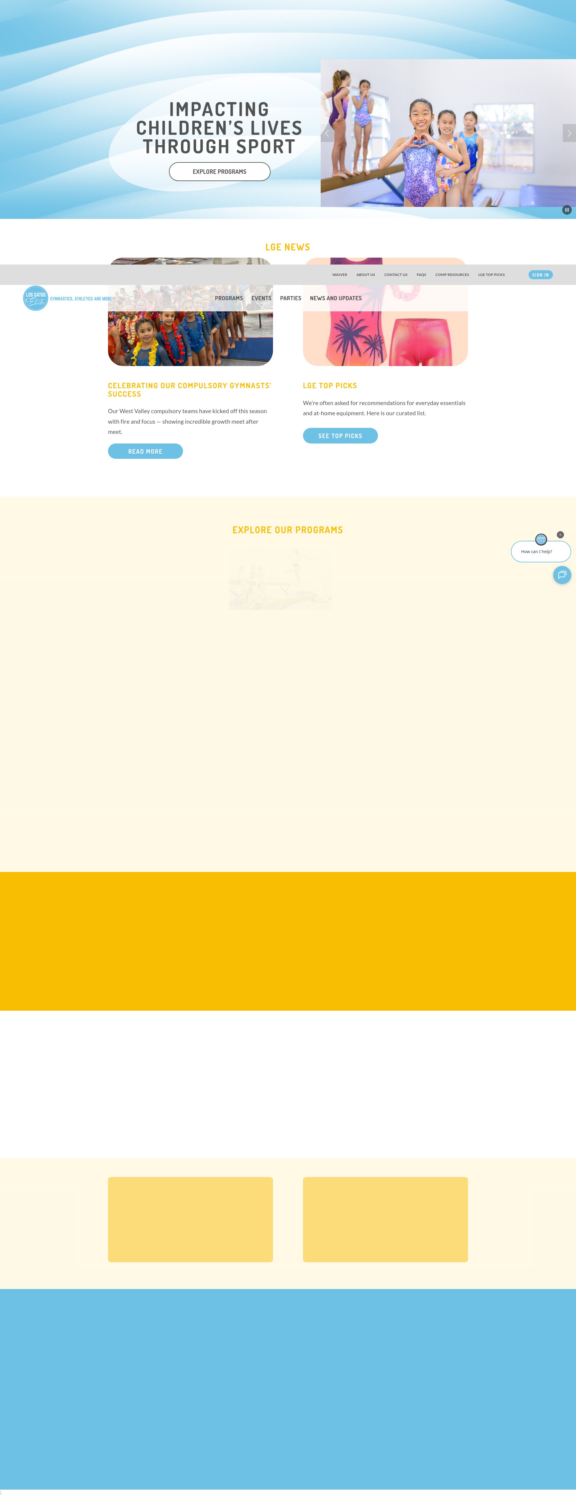 Screenshot of losgatoselite.com