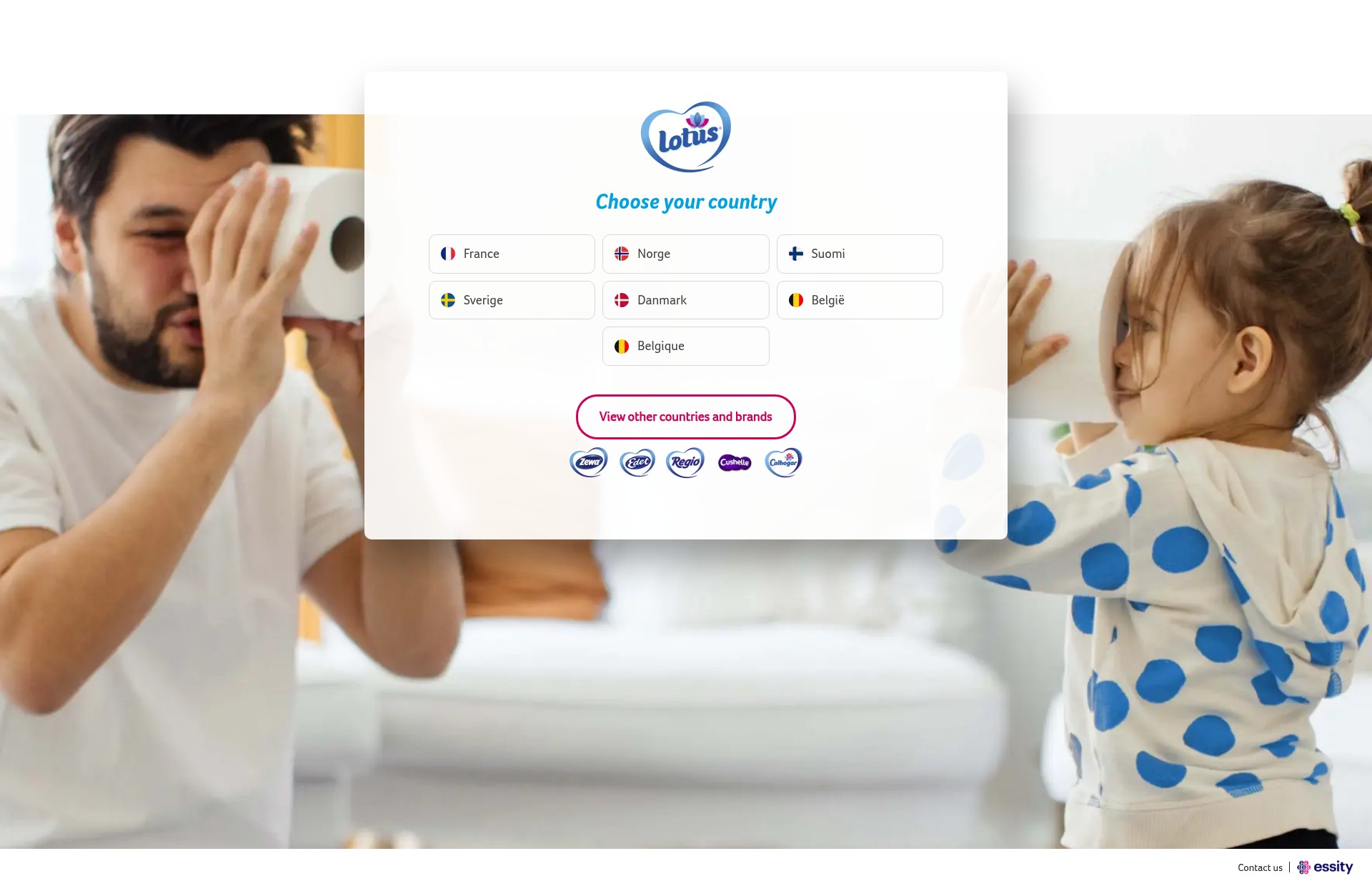 Screenshot of lotushygiene.com