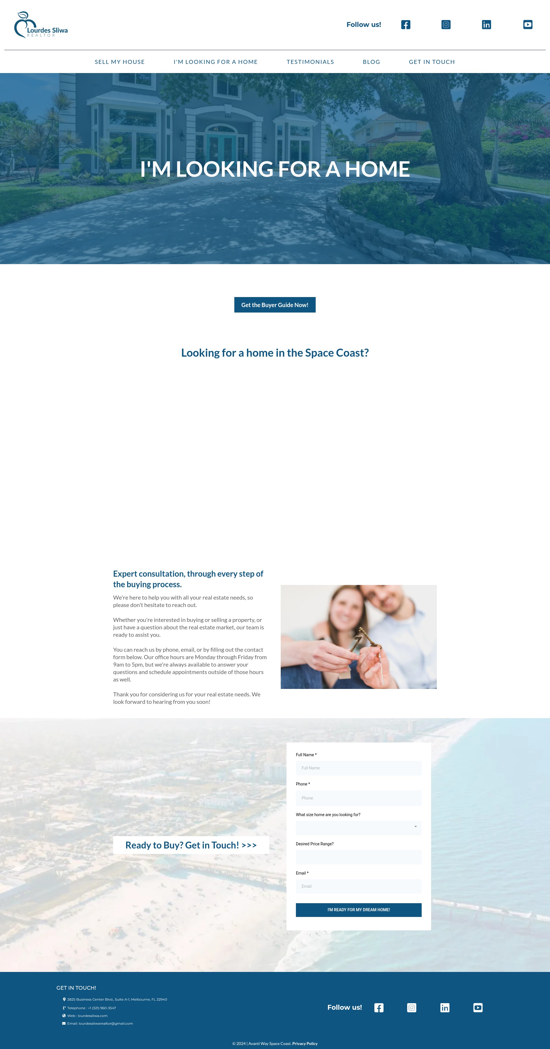 Screenshot of lourdessliwa.com