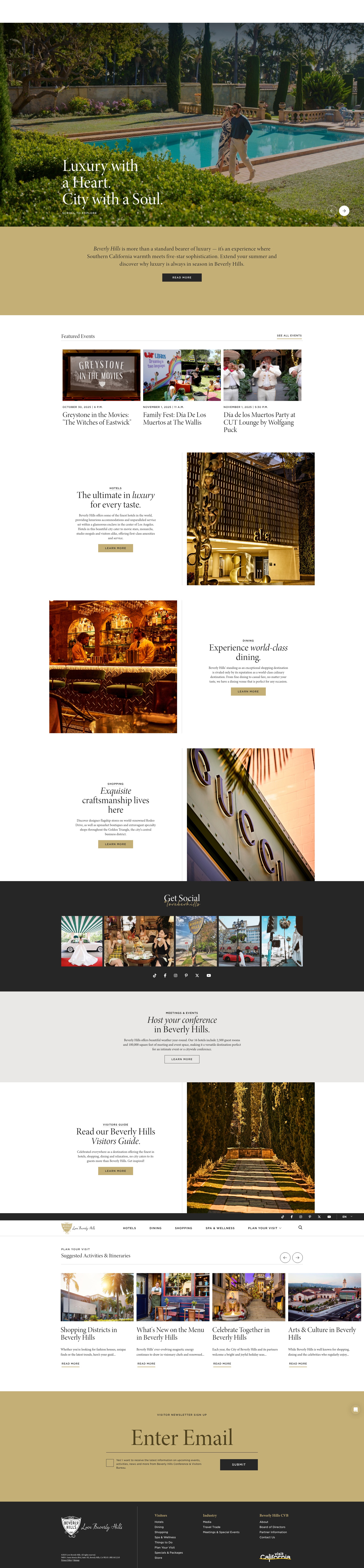 Screenshot of lovebeverlyhills.com