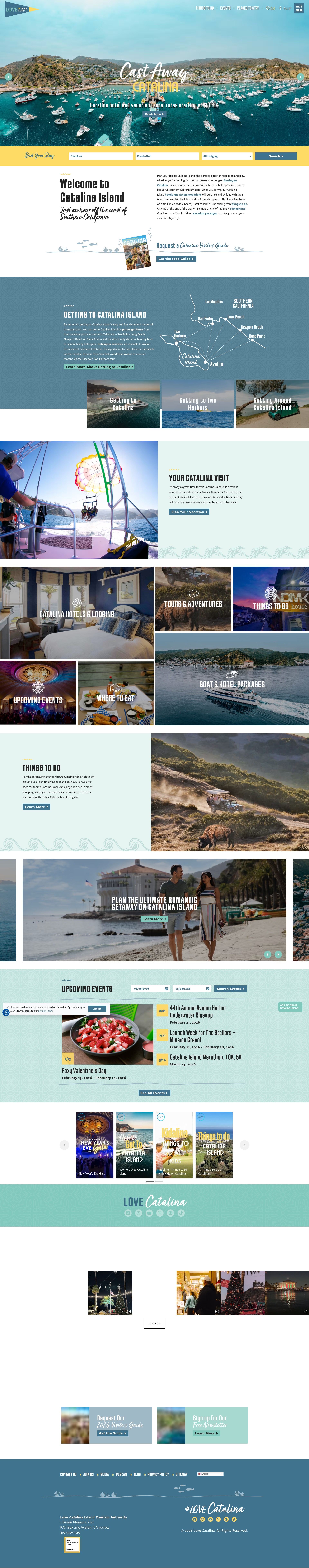 Screenshot of lovecatalina.com