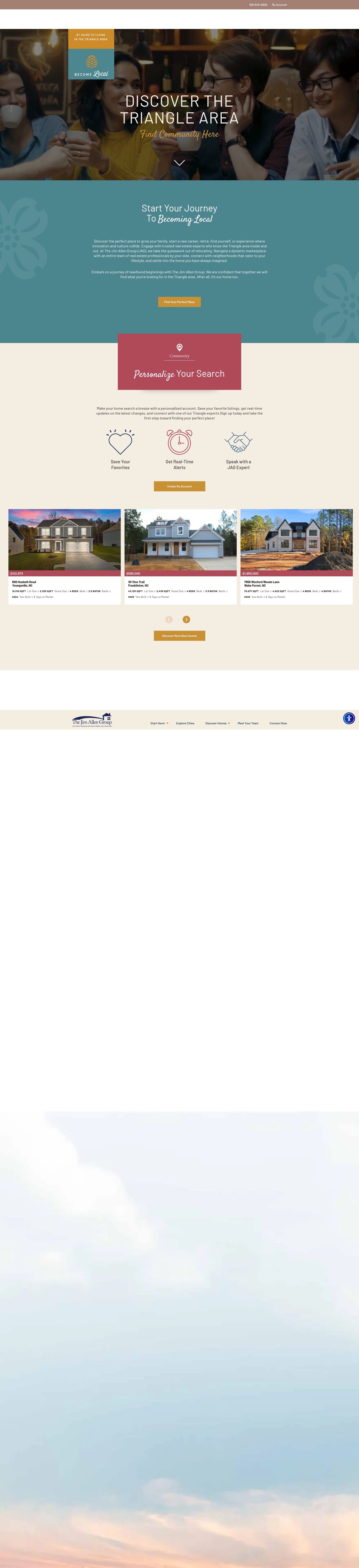 Screenshot of lovenc.com