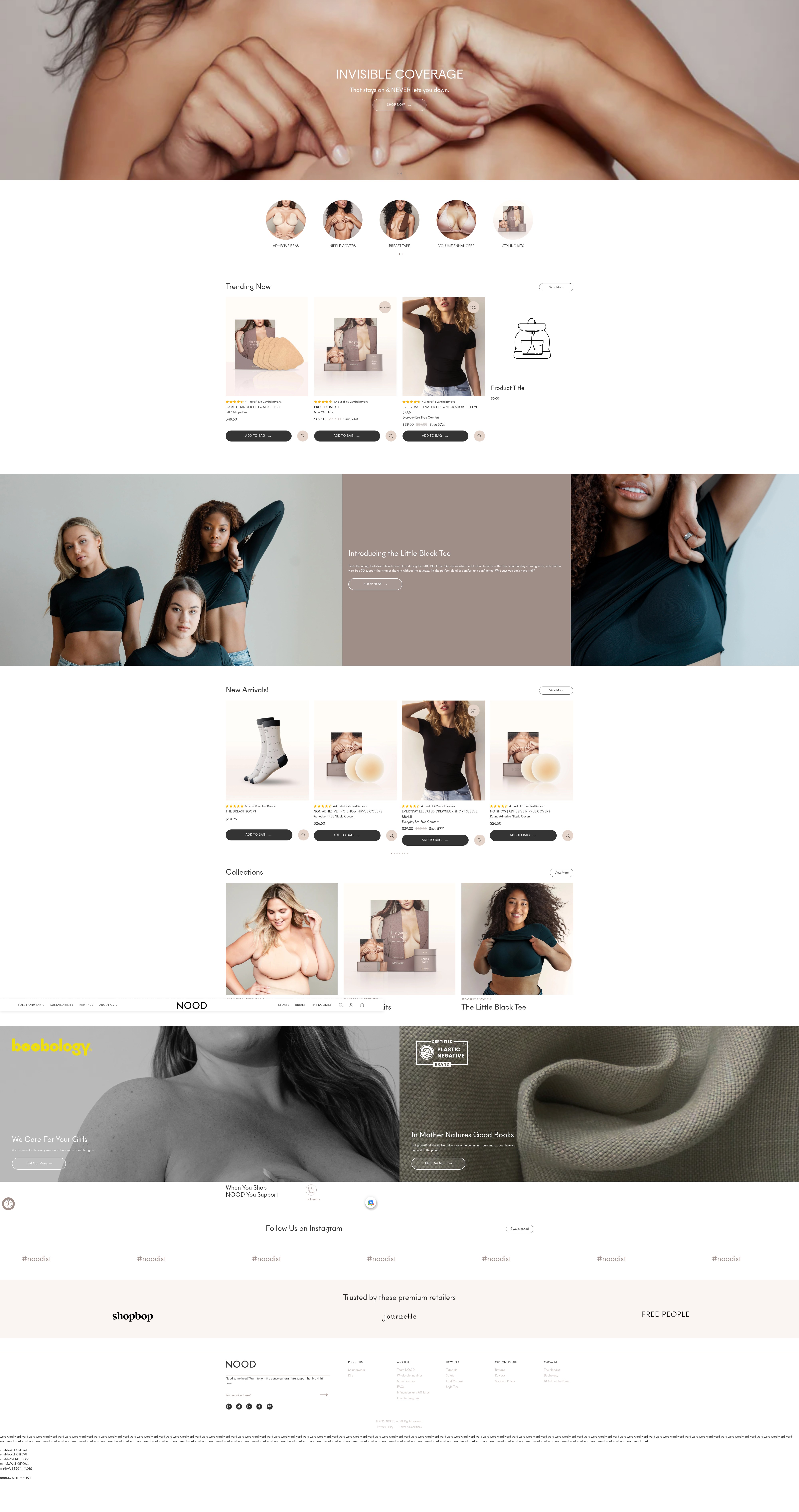 Screenshot of lovenood.com