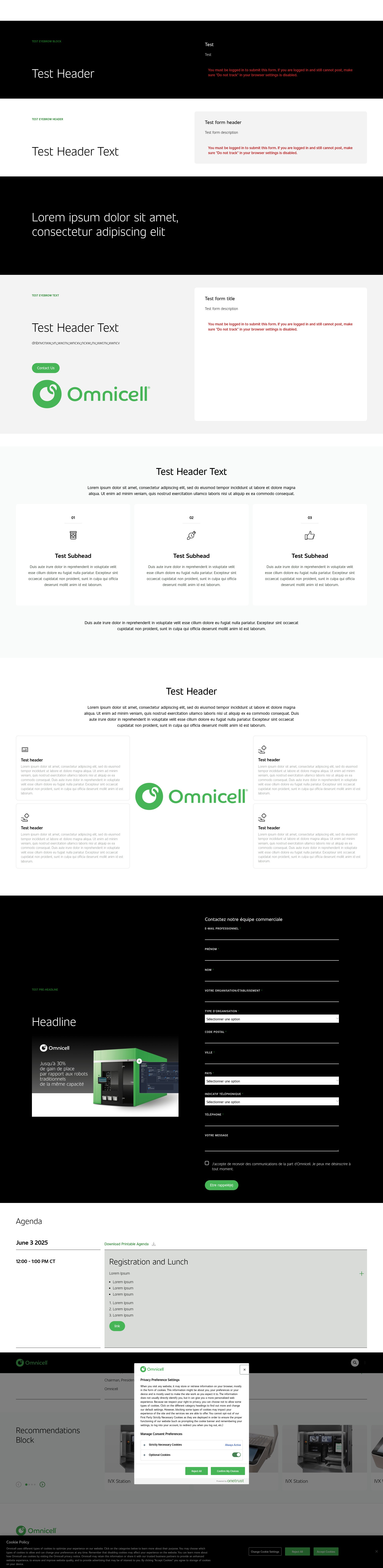 Screenshot of lp.omnicell.com