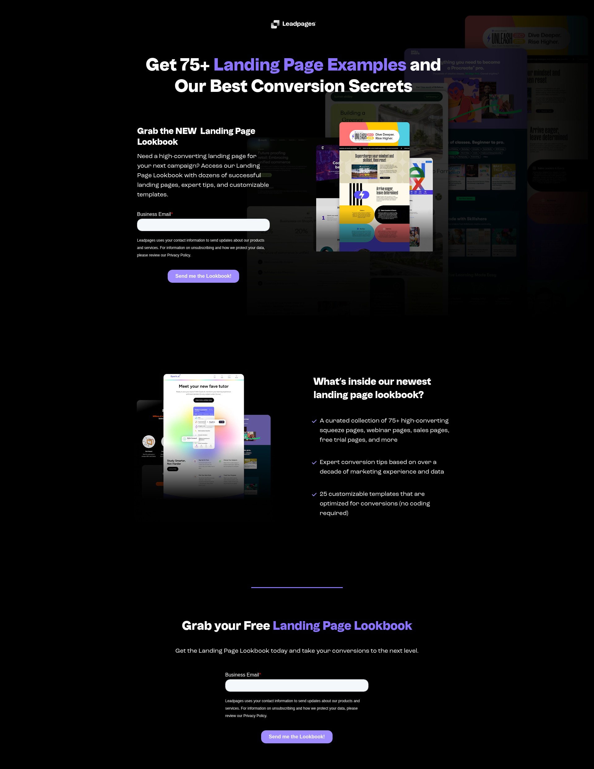 Screenshot of lpages.co