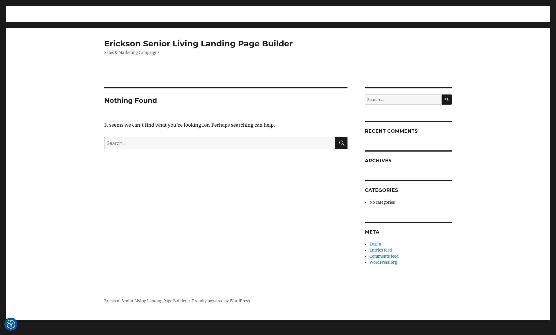 Screenshot of lps.ericksonseniorliving.com