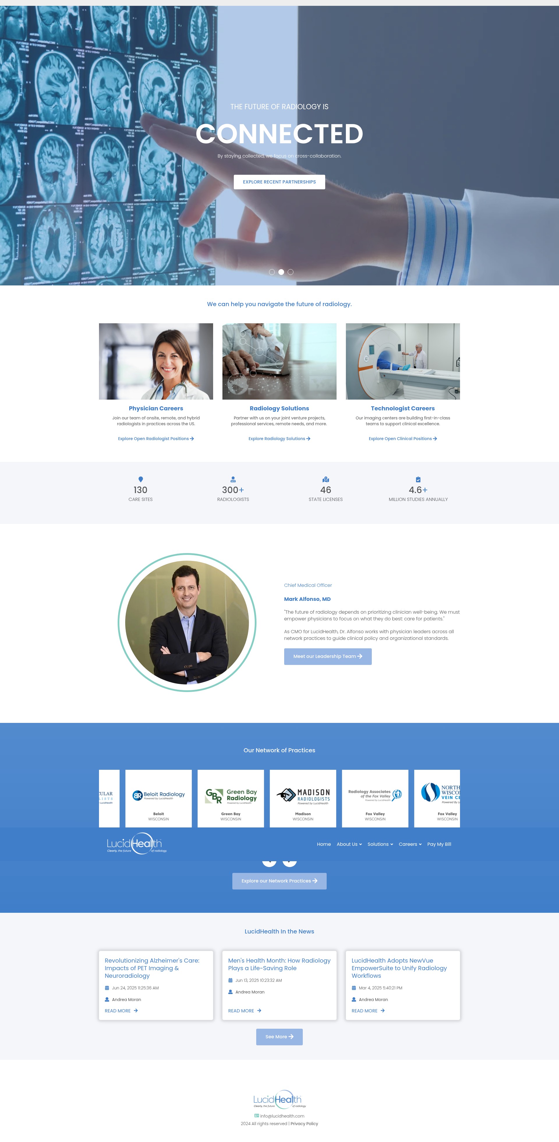 Screenshot of lucidhealth.com