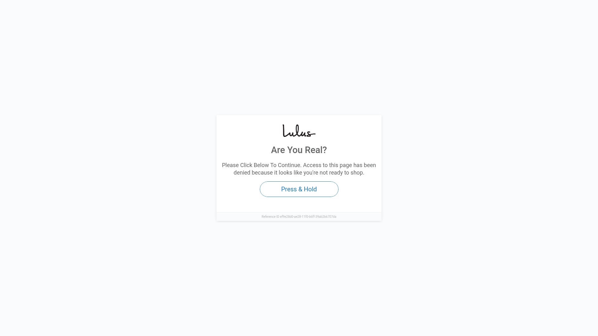 Screenshot of lulus.com
